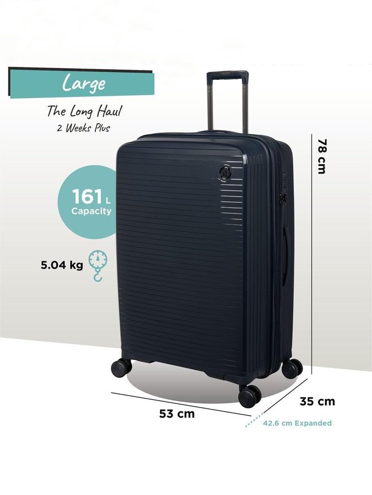 IT Spontaneous Trolley Bag #color_navy