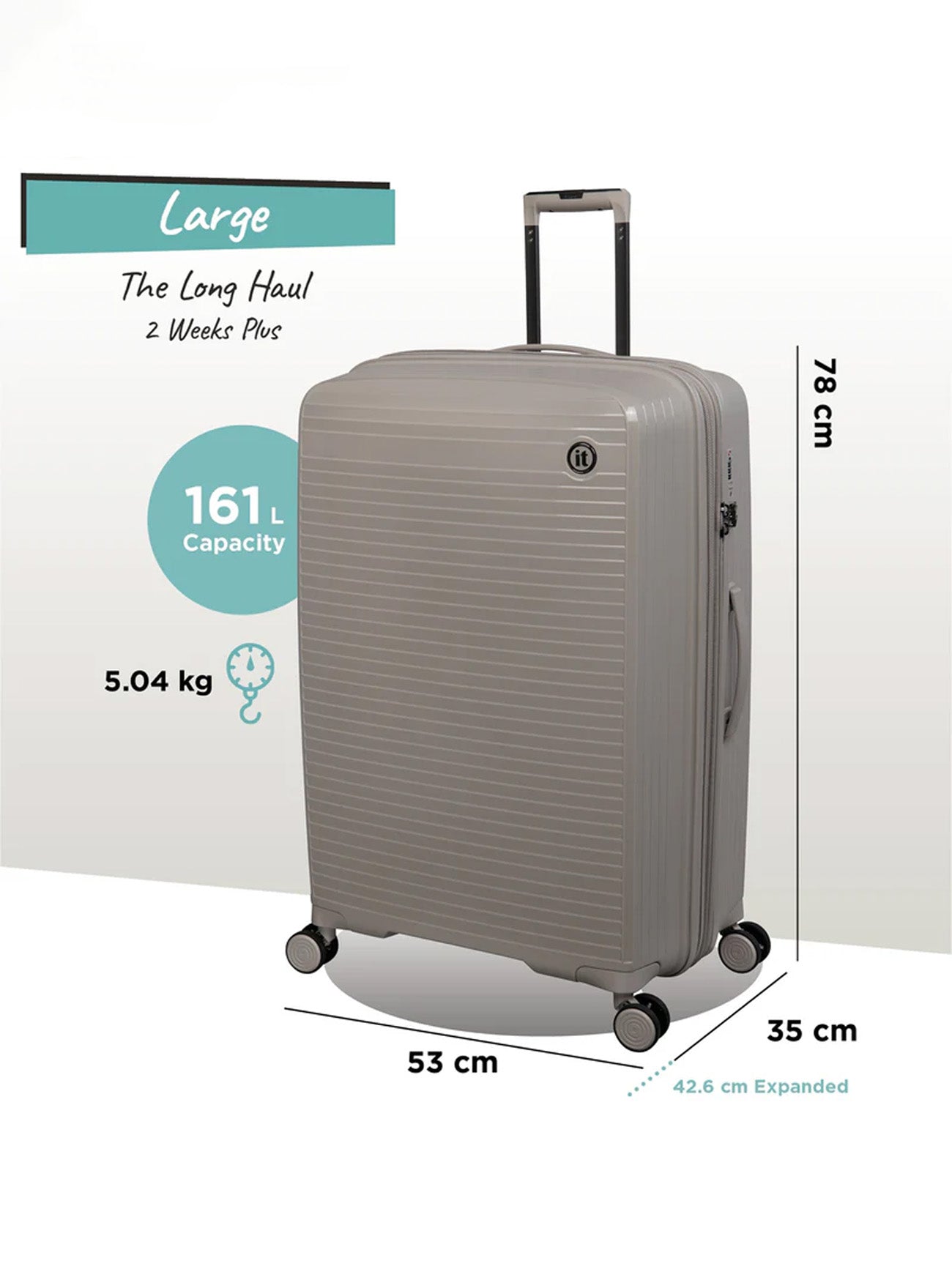 IT Spontaneous Trolley Bag #color_gray
