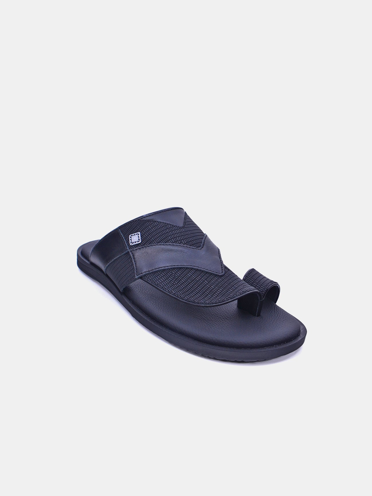 Barjeel Uno 175-042 Men's Sandals #color_Black