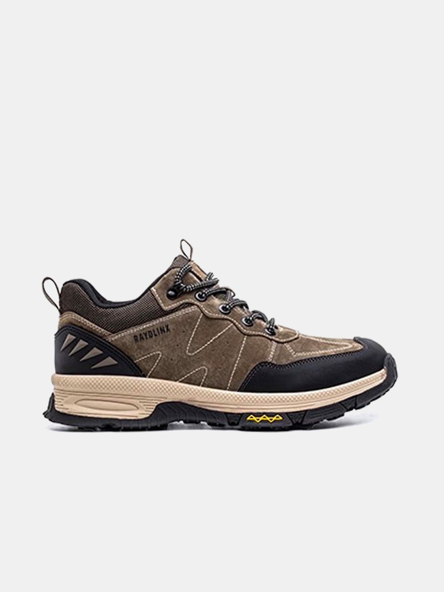 Raydlinx Men's Mountain Hiking Walking Shoes #color_Gray