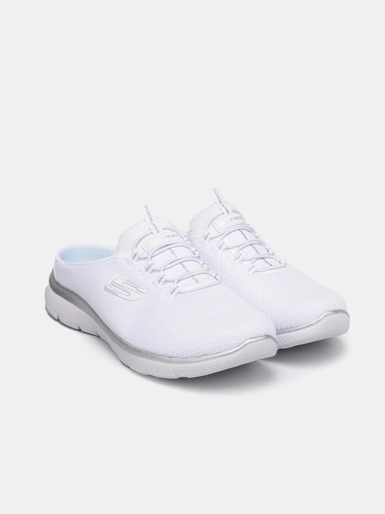 Skechers Women's Summits-Swift Step Shoes #color_White