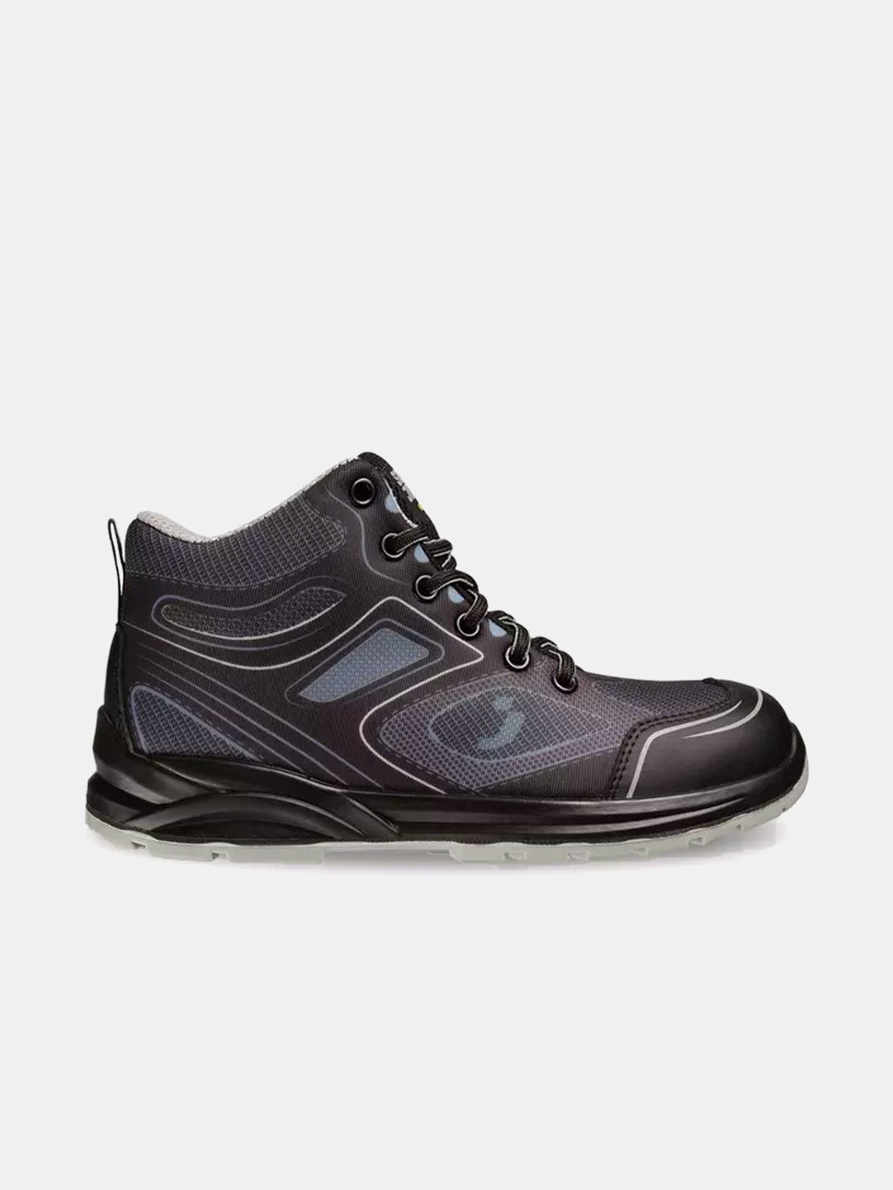 Safety Jogger Men's Cador S1P Mid S1 P SR ESD FO Safety Shoes #color_Gray