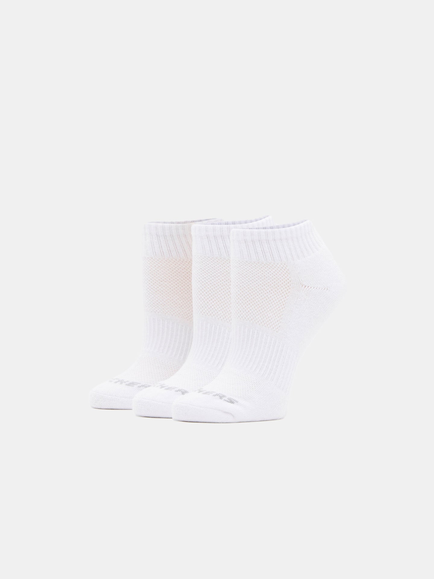 Skechers Women's 3 Pack Crew Ankle Socks #color_White