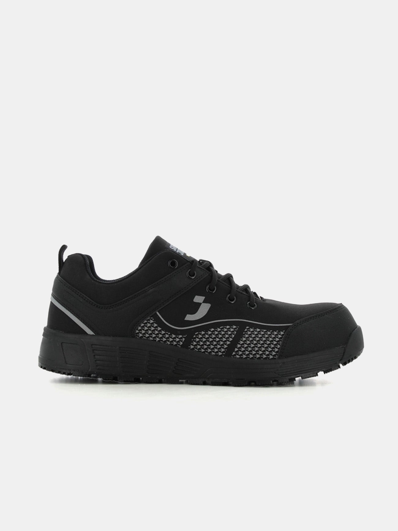 Safety Jogger Men's Milos S1P Low S1 PS Shoes #color_Black