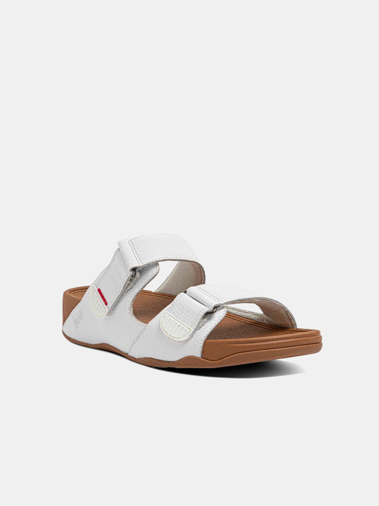 Fitflop Men's Gogh Moc Leather Sandals #color_White
