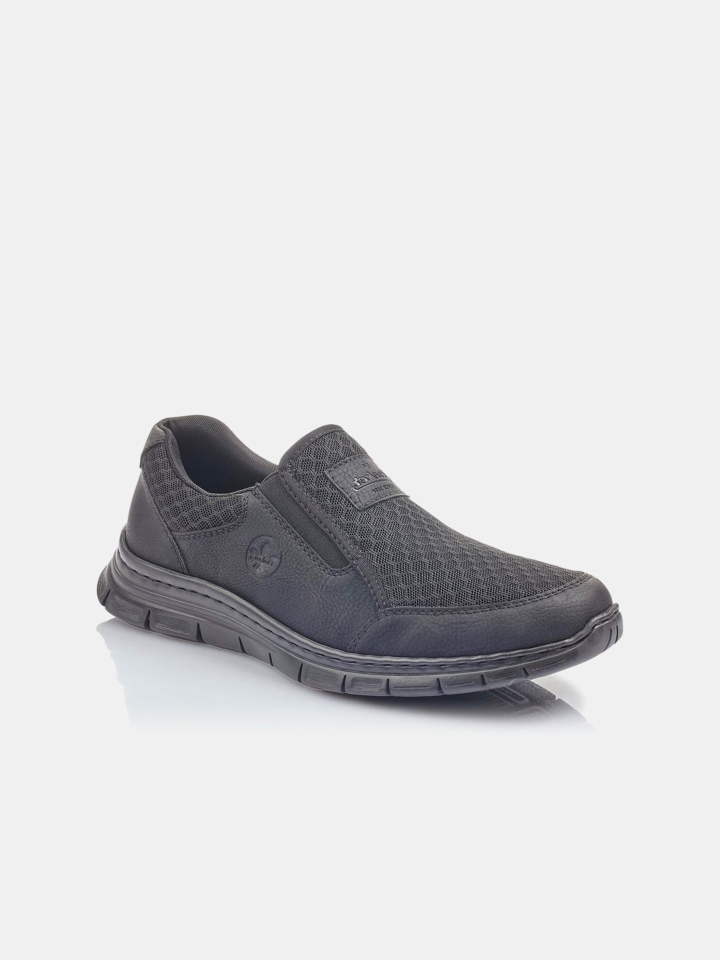 Rieker B4878 Men's Casual Shoes #color_black