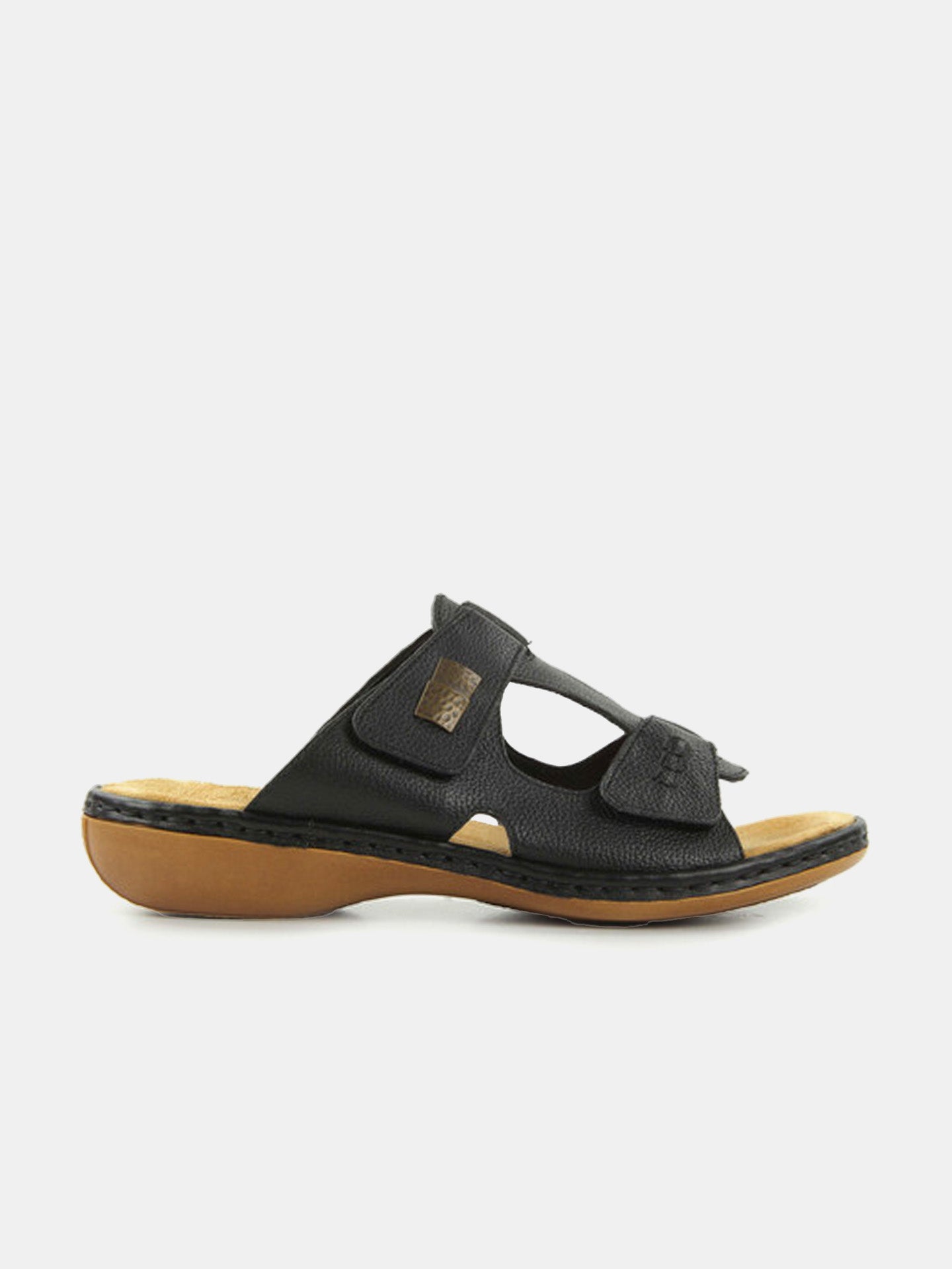 Rieker 65958-00 Women's Slider Sandals #color_black