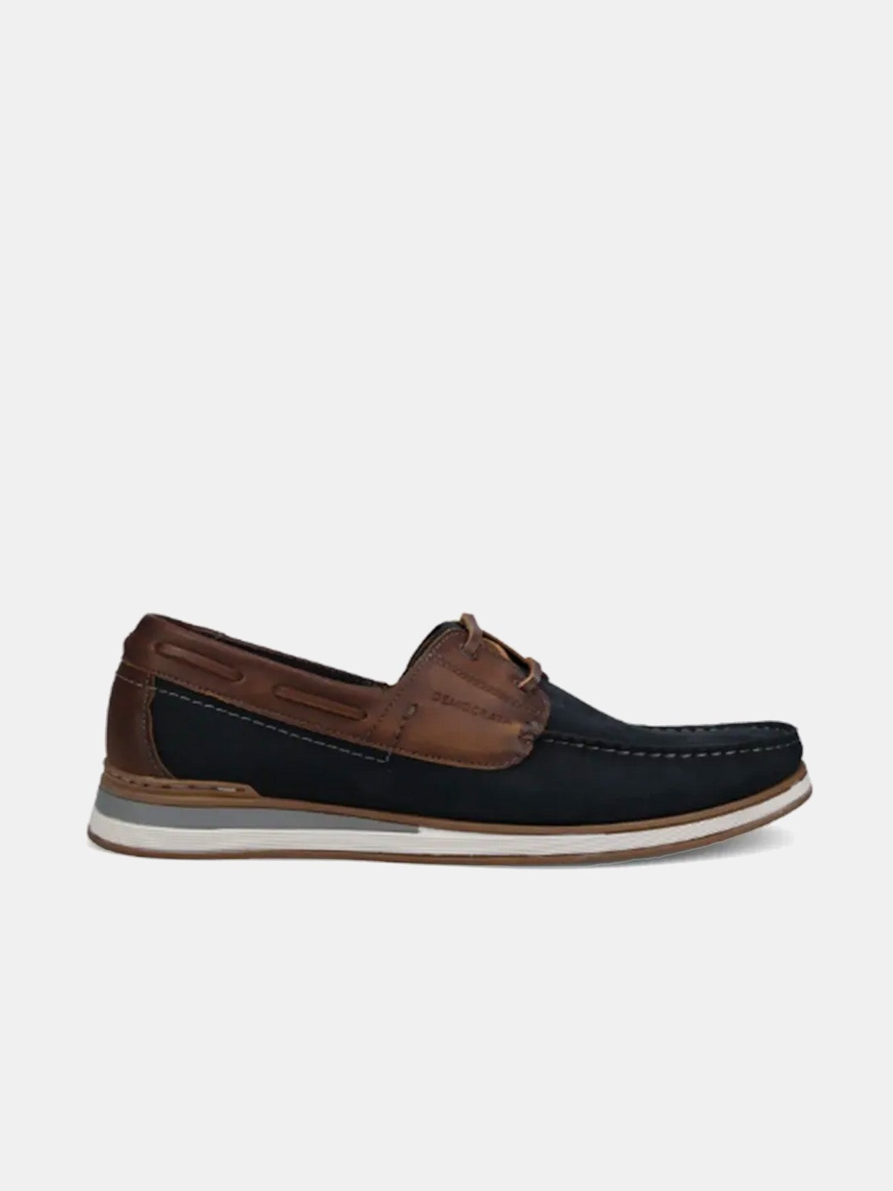 Democrata Men's Sider Flow Boat Shoes #color_navy