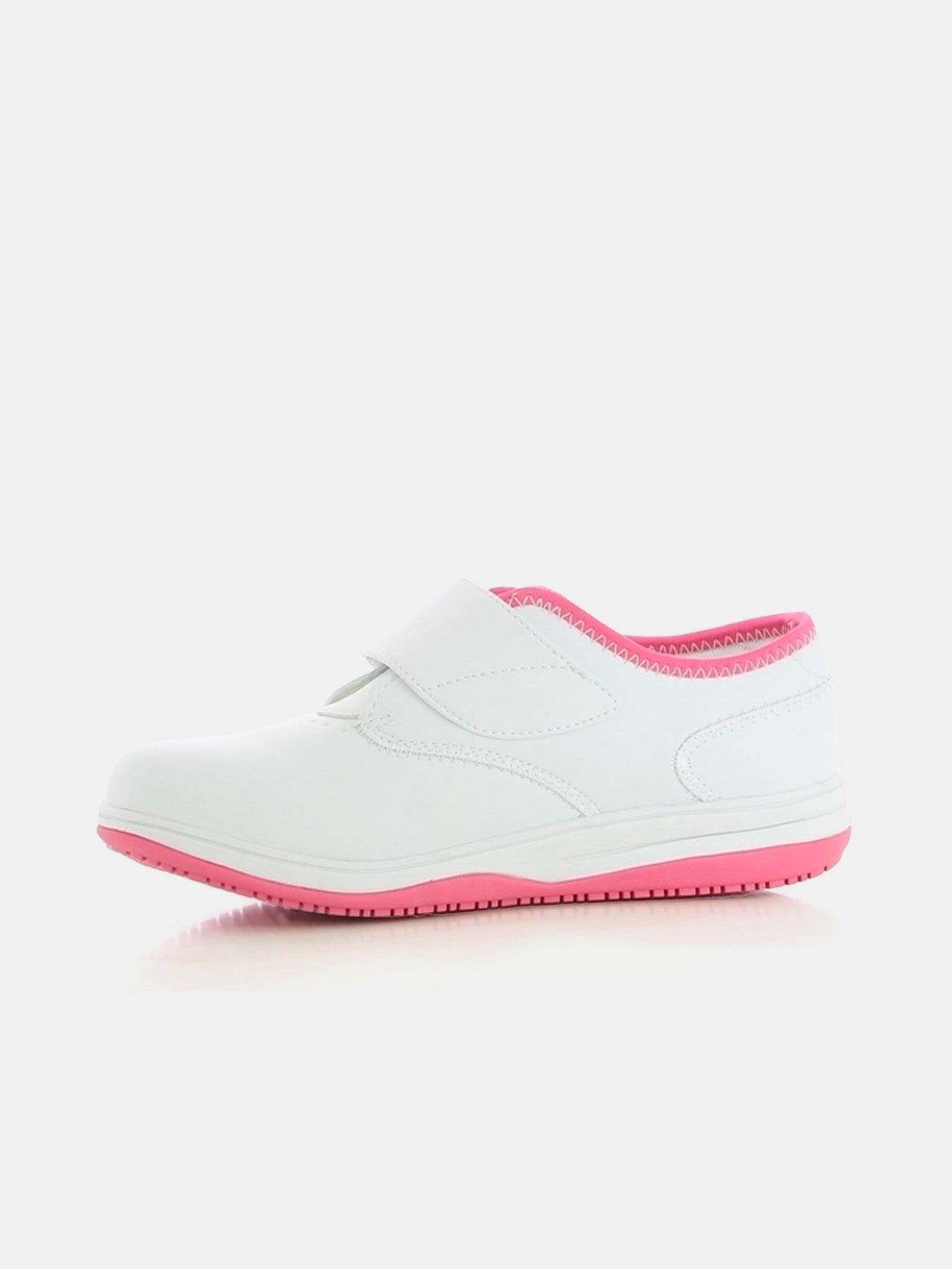 Oxypas Women's Emily Hook & Loop Shoes #color_pink