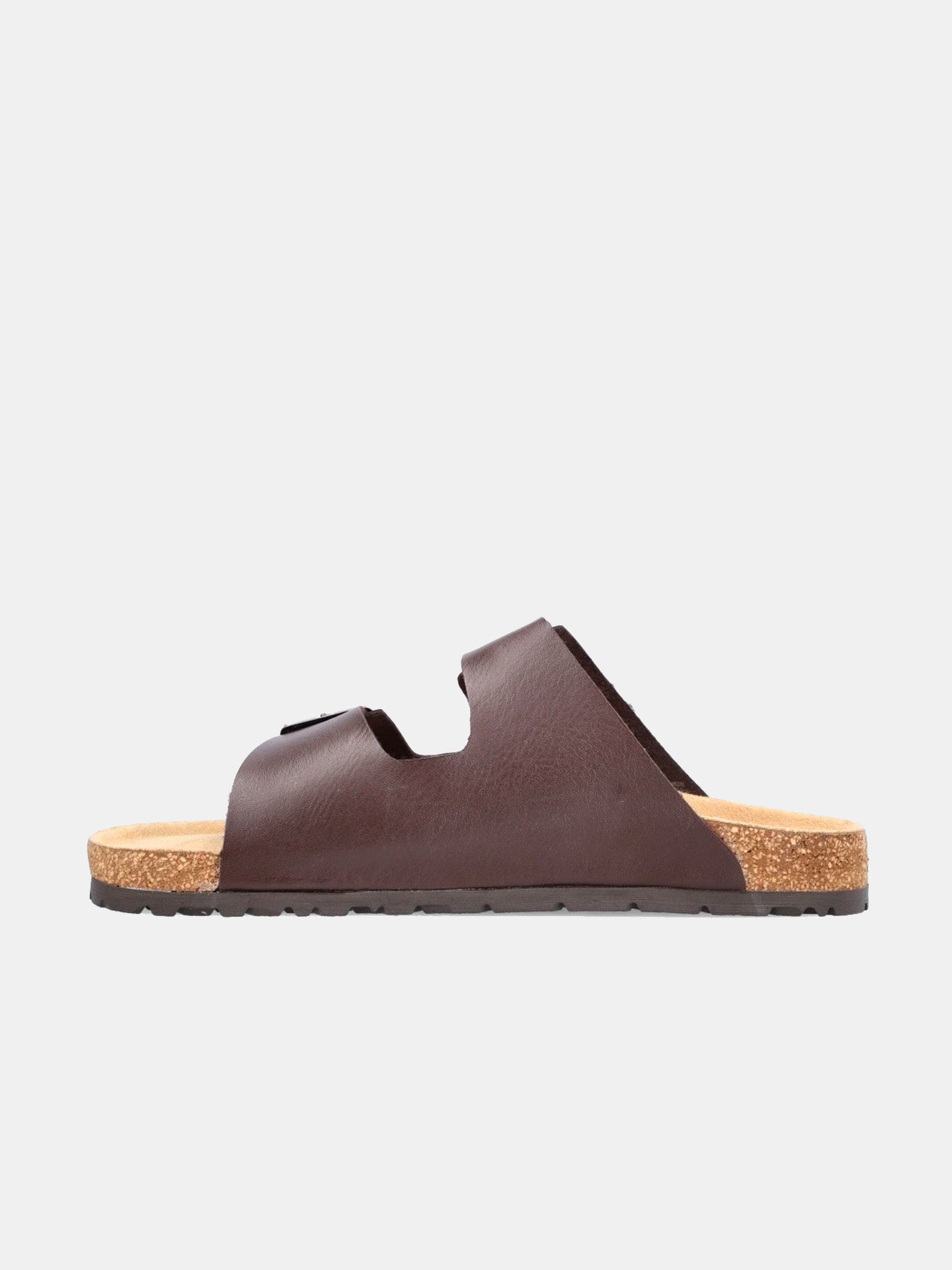 Rieker 22190 Men's Slider Sandals #color_Brown