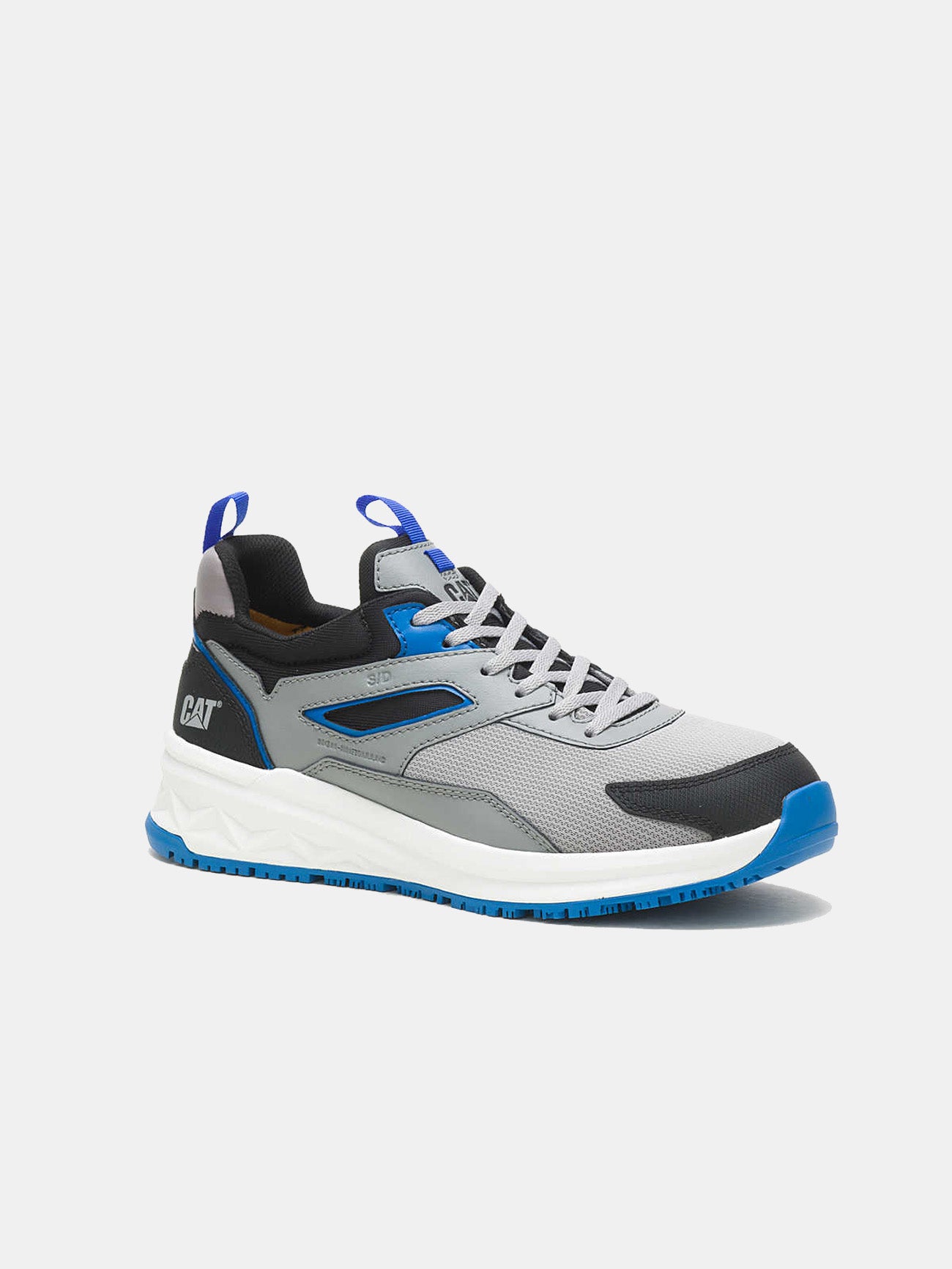 Caterpillar Men's Streamline Runner Carbon Composite Toe Static Dissipative Work Shoe #color_gray