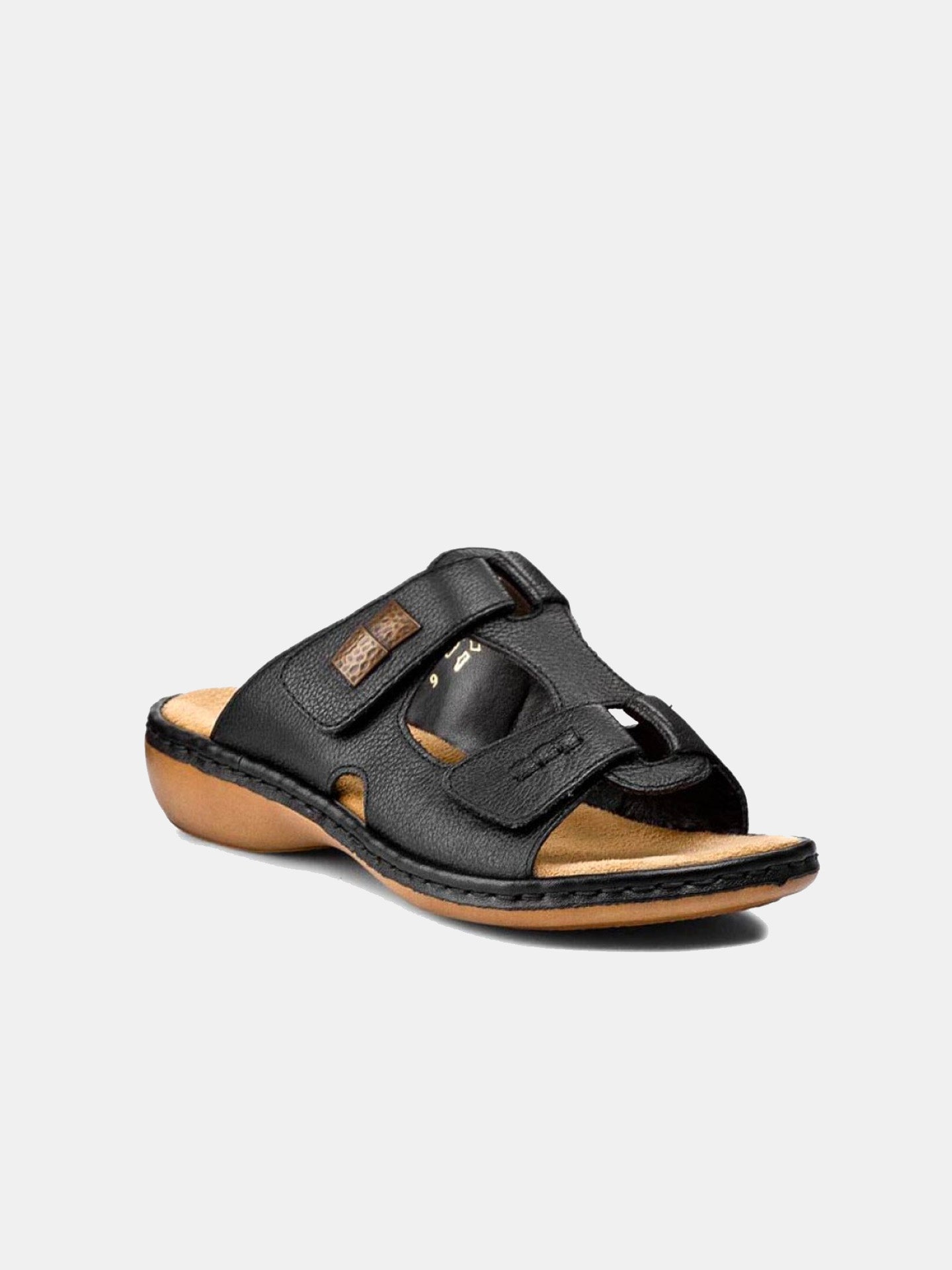 Rieker 65958-00 Women's Slider Sandals #color_black