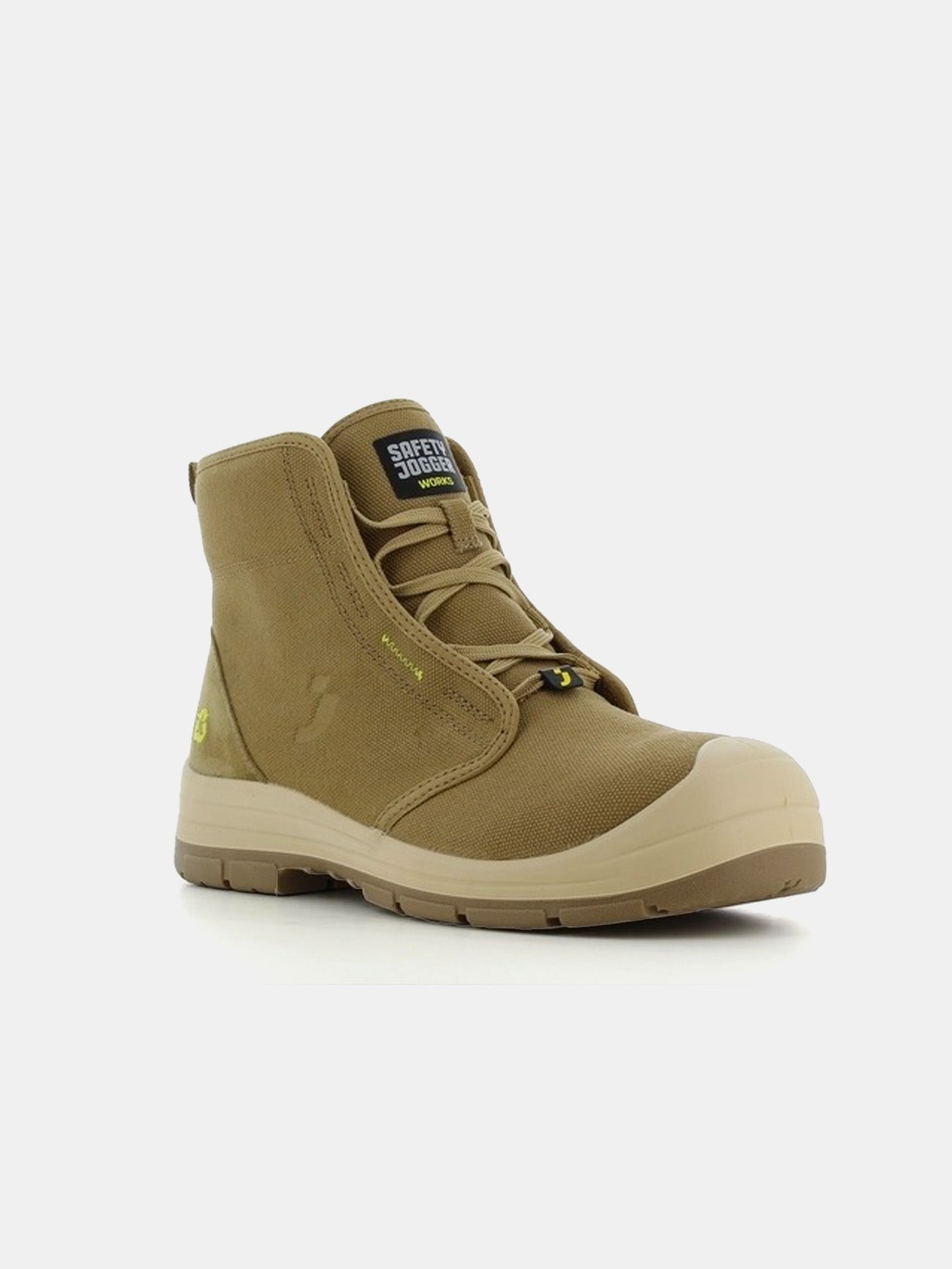 Safety Jogger Ecodesert S1P MID Boots #color_Beige