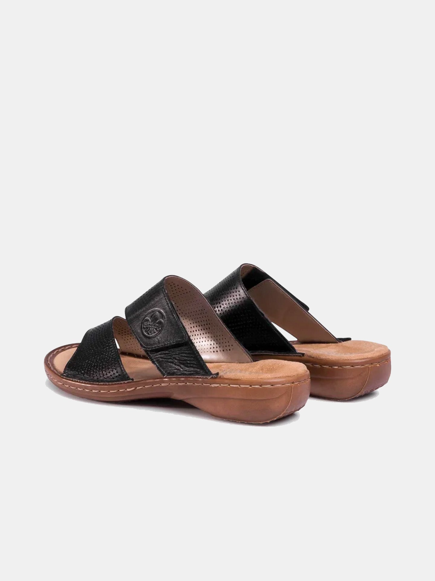Rieker 60812 Women's Slider Sandals #color_black