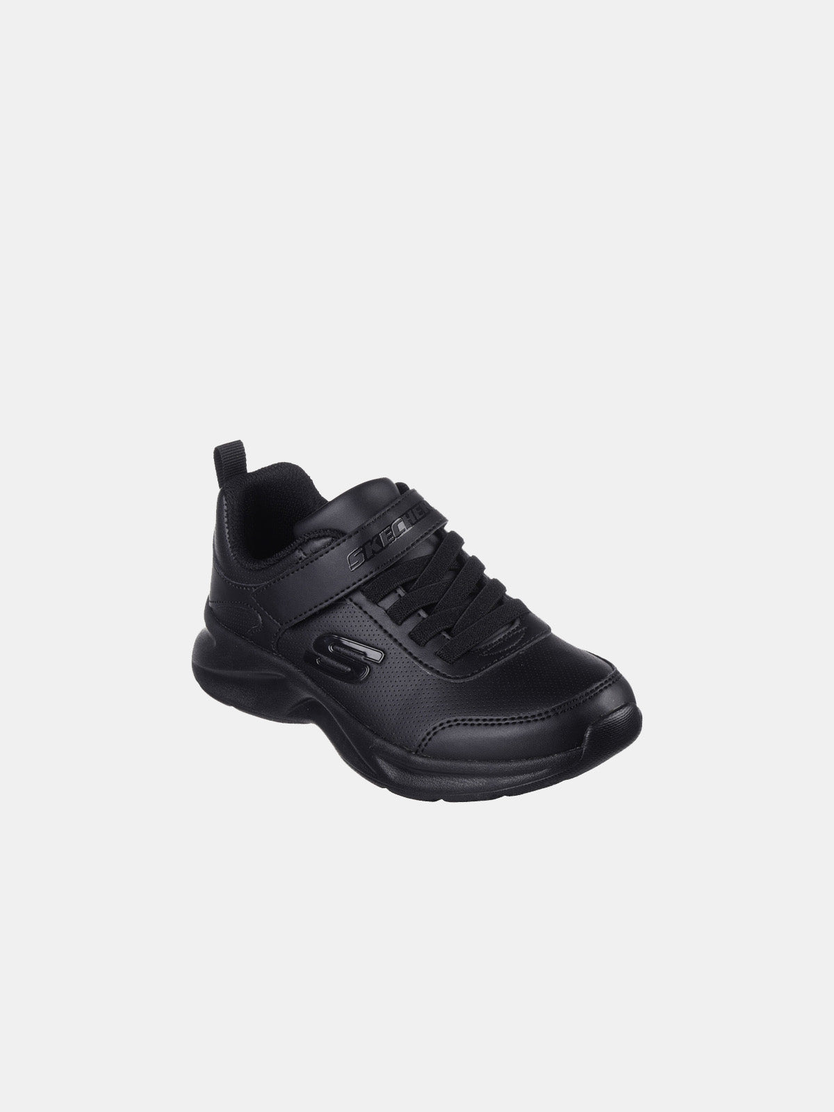 Skechers Dynamatic Unisex School Shoes #color_Black