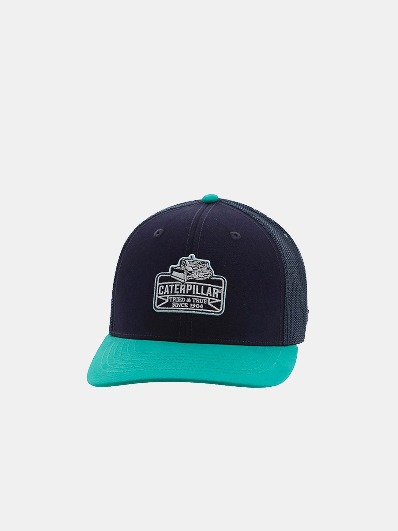 Caterpillar Foundation Brutalist Hat #color_Blue