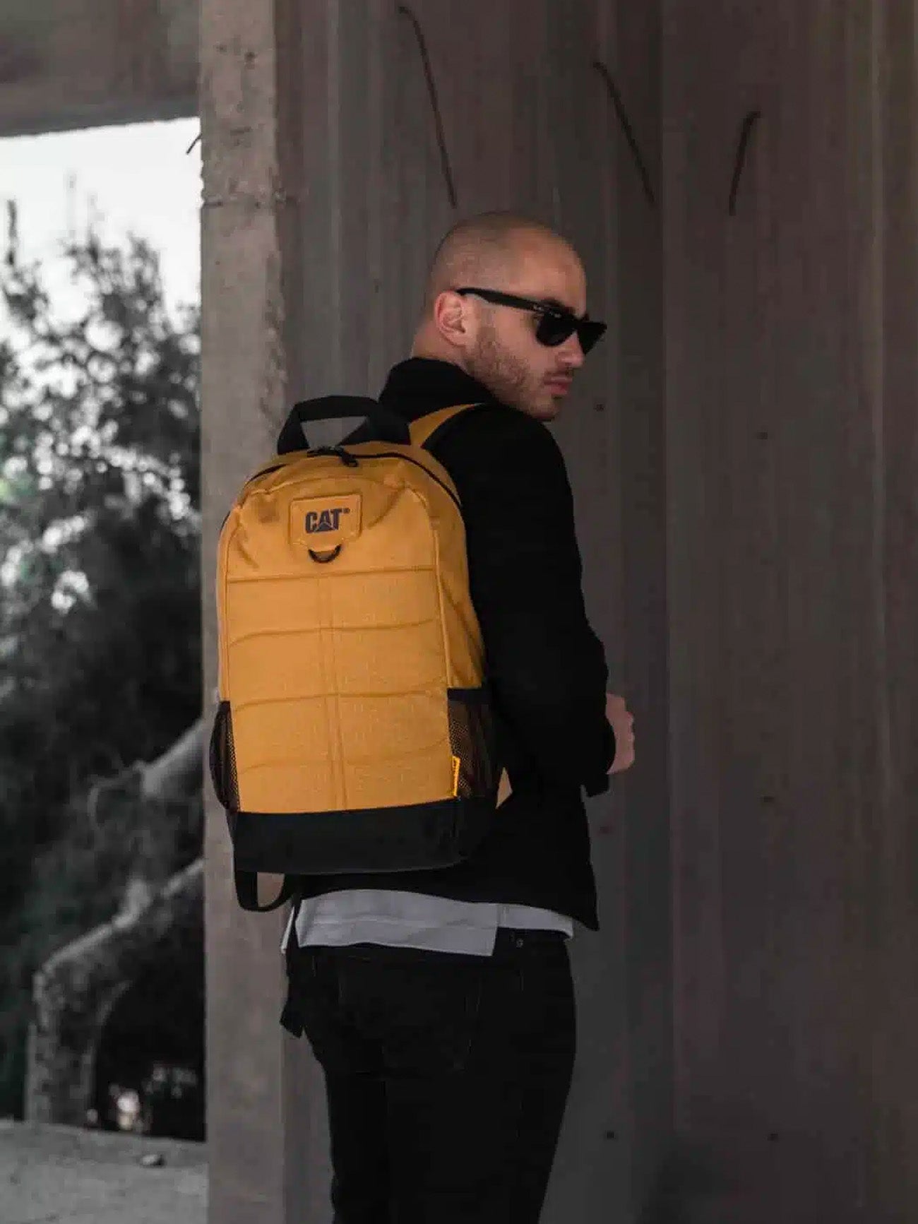 Caterpillar Benji Backpack #color_Yellow