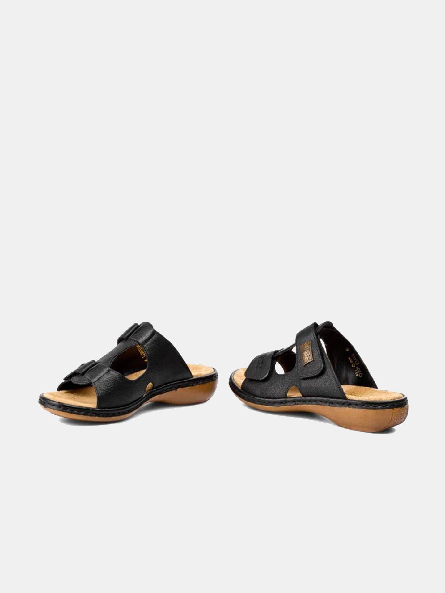 Rieker 65958-00 Women's Slider Sandals #color_black