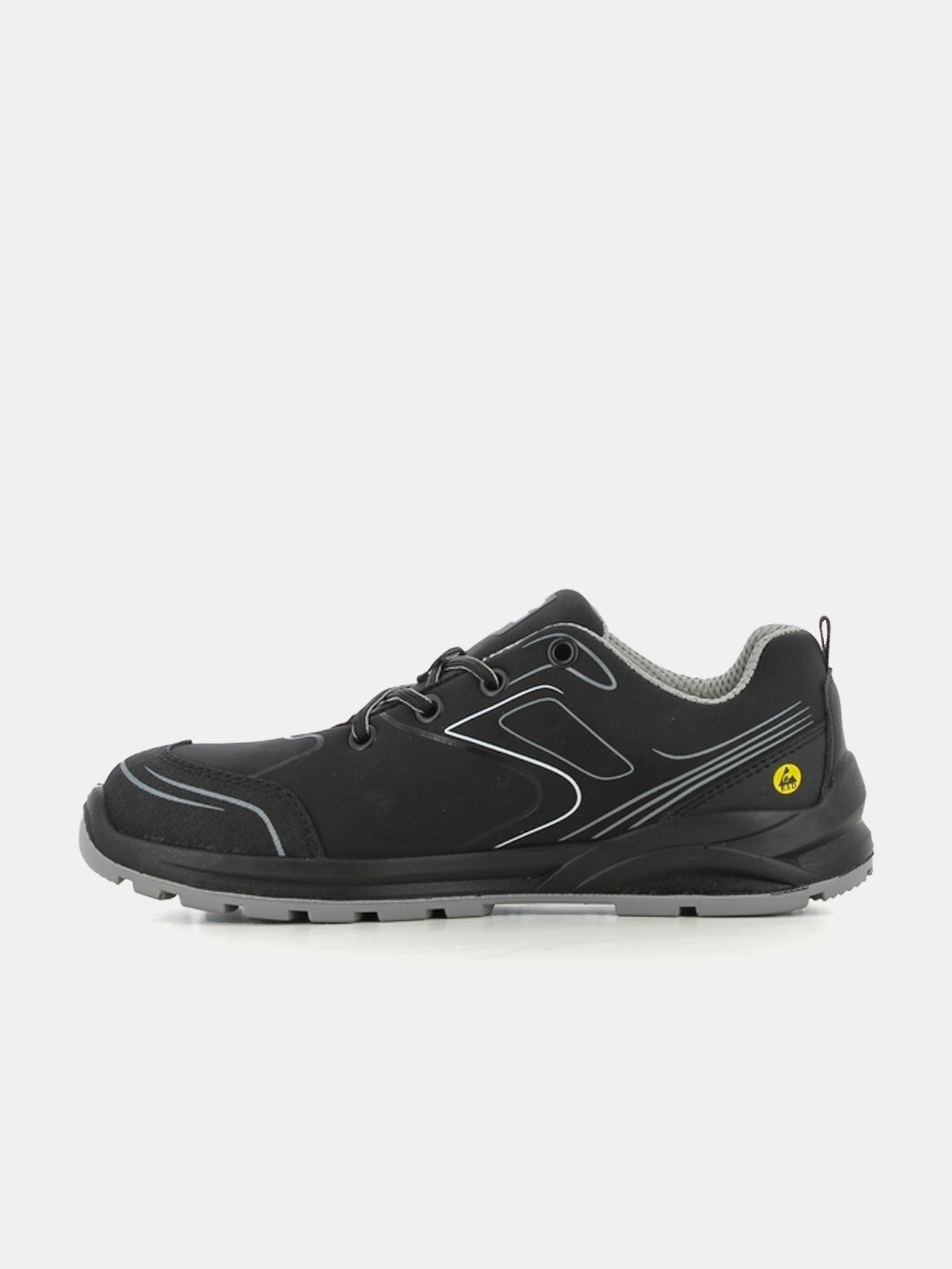 Safety Jogger Men's Cador S3 ESD SRC Low Shoes #color_Black
