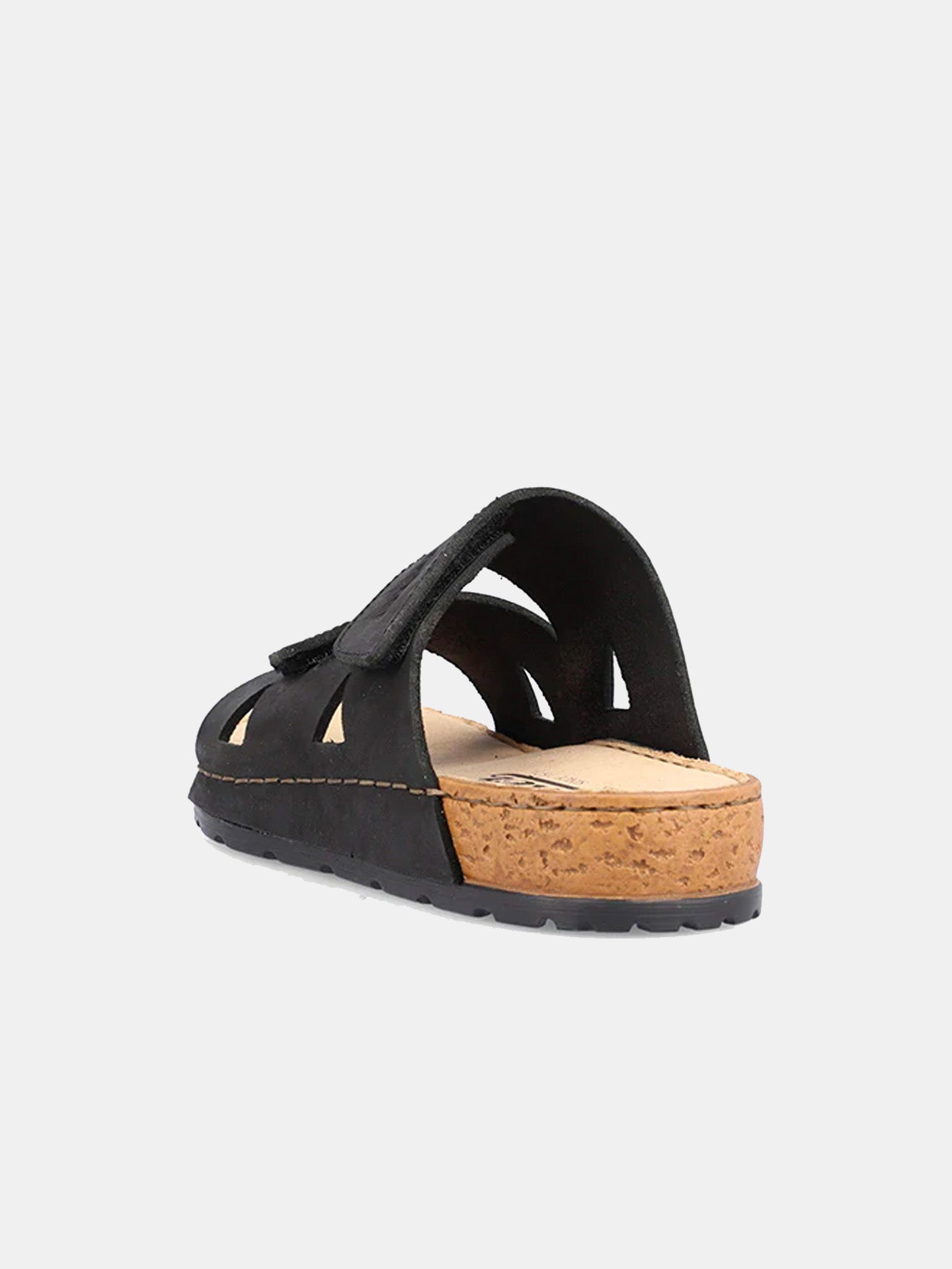Rieker 25650 Men's Slider Sandals #color_black