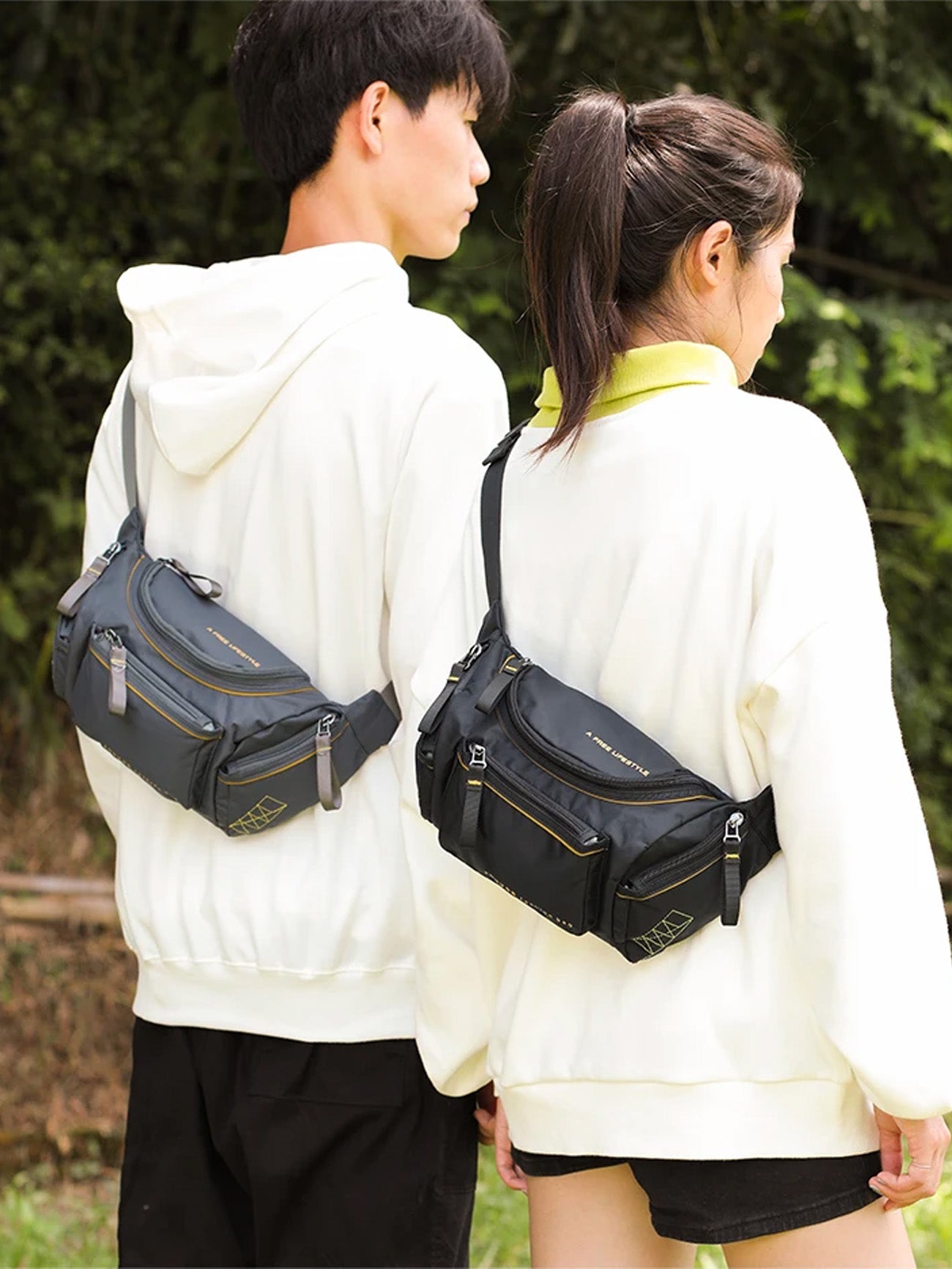 Fouvor 2538-17 Waist Bag #color_Gray