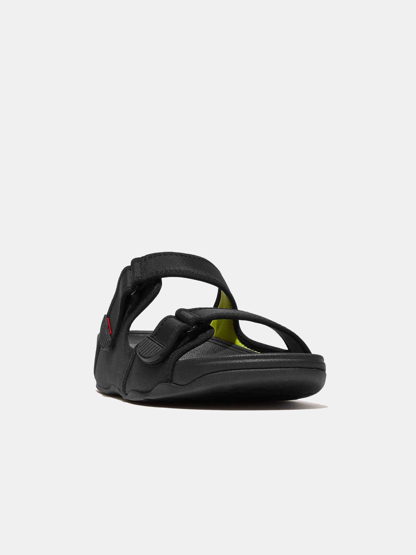 Fitflop Men's Gogh Moc Adjustable Water-Resistant Slides #color_Black