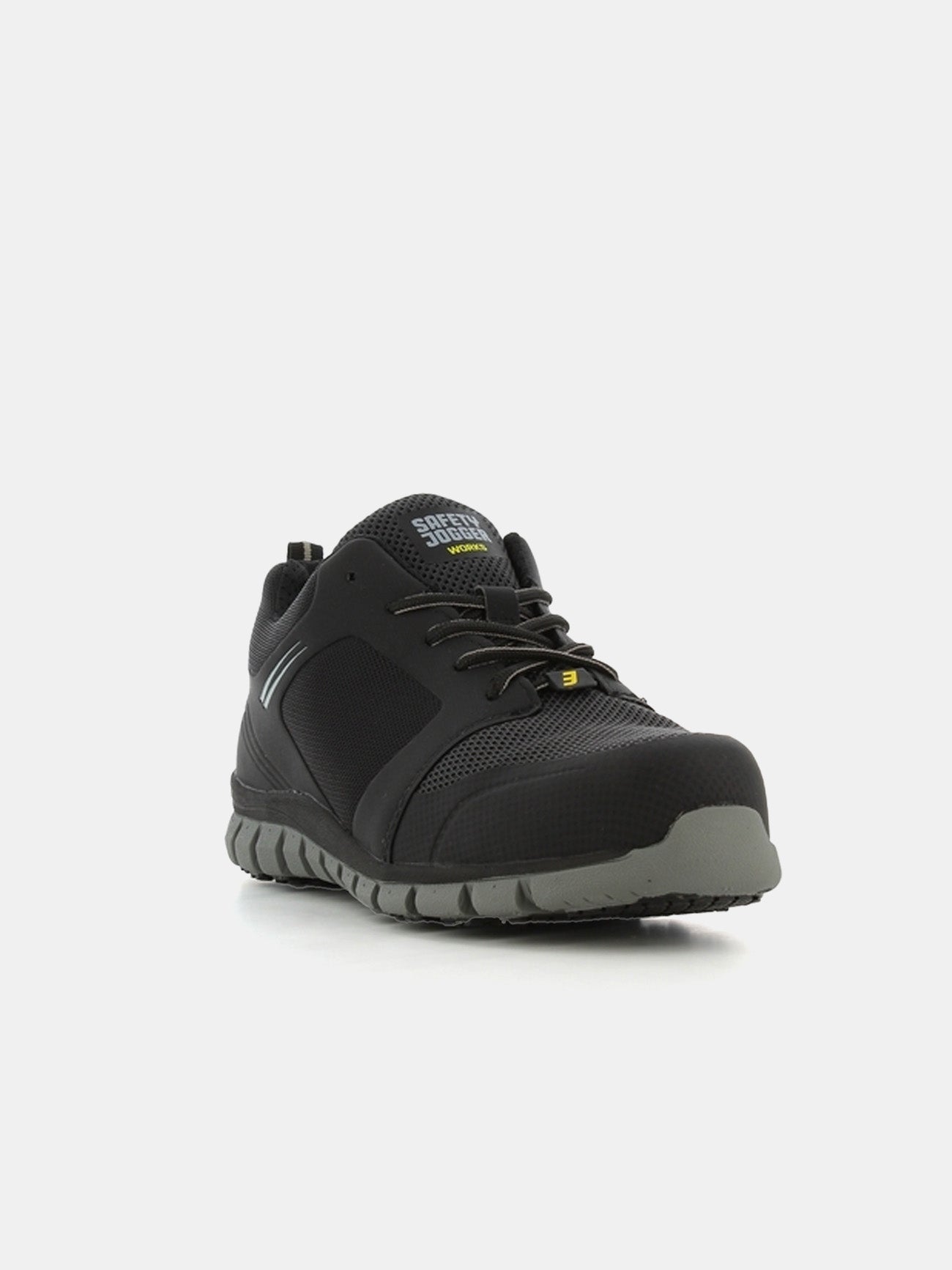 Safety Jogger Men's Ligero S1P ESD SRC CI Shoes #color_Black