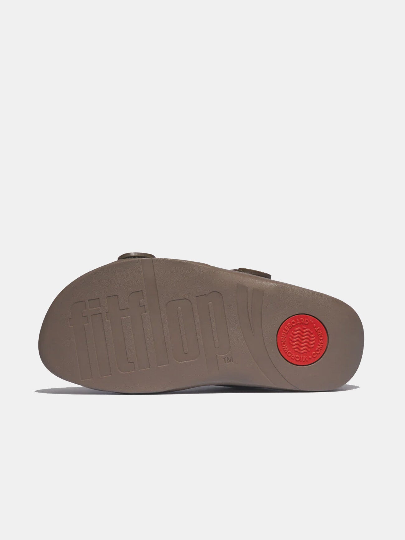Fitflop Men's Gogh Moc Adjustable Leather Slides #color_java java