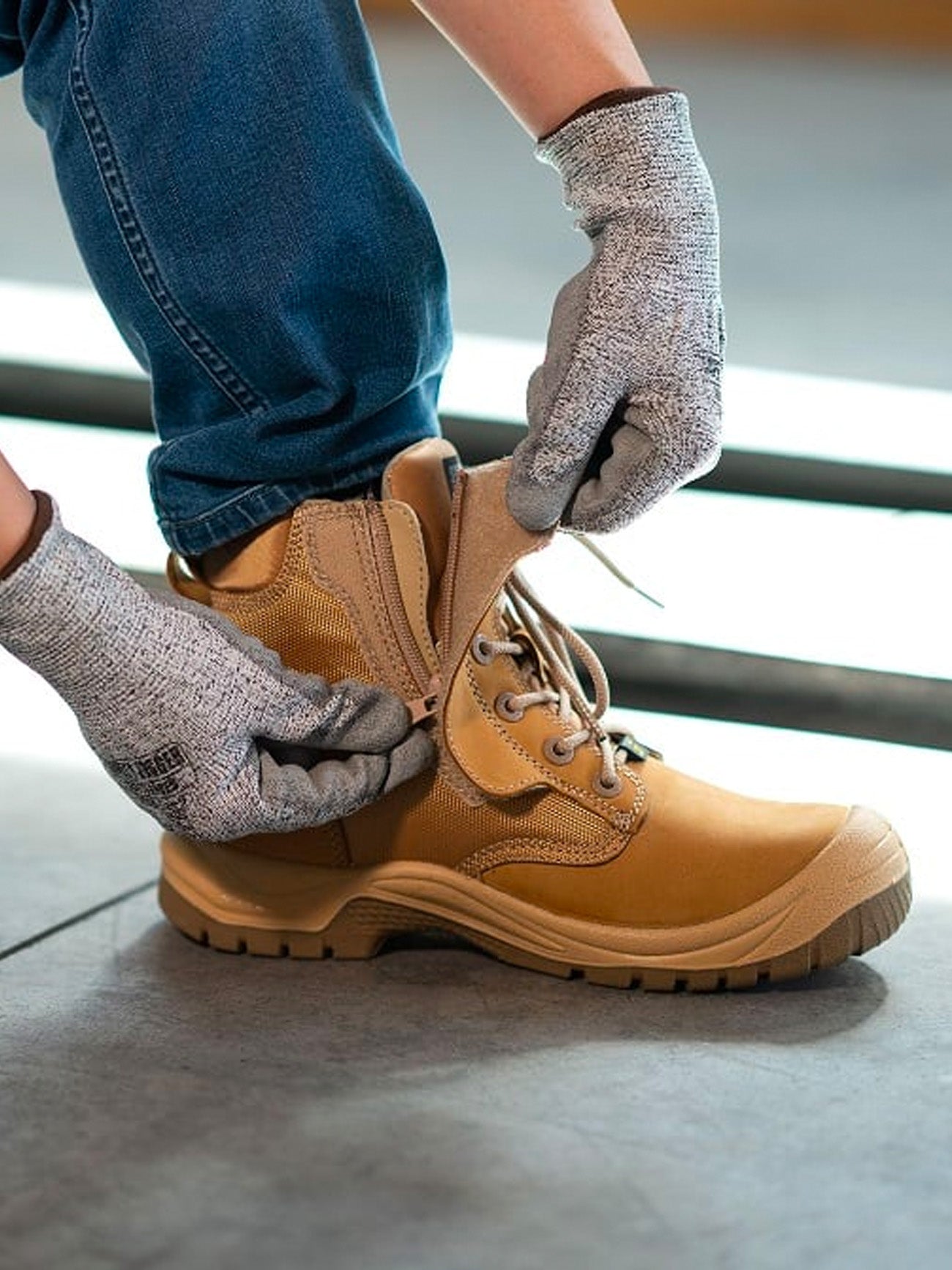Safety Jogger Men's RUSH S3 SRC Boots #color_Yellow