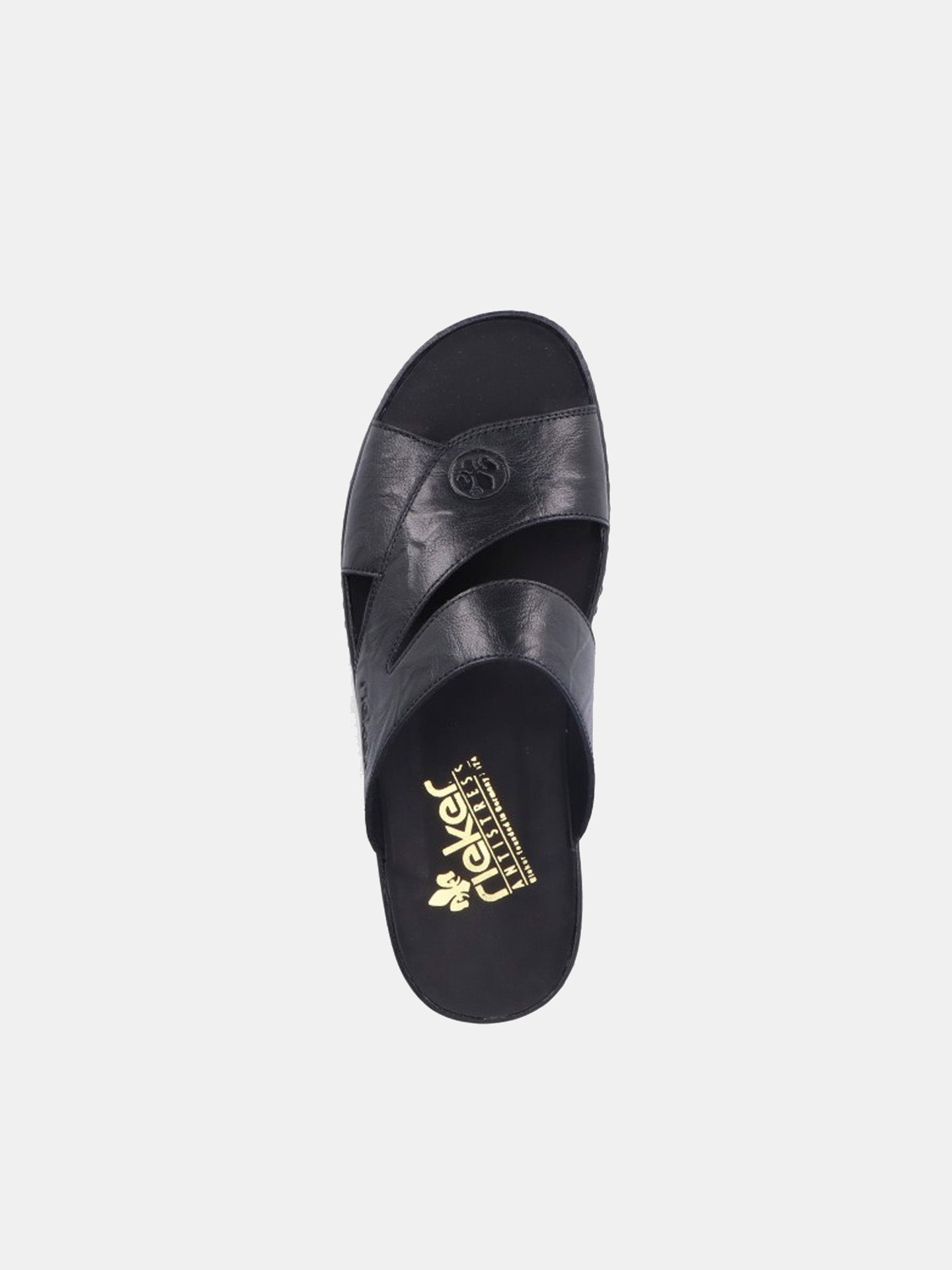 Rieker 23974-02 Men's Slider Sandals #color_black