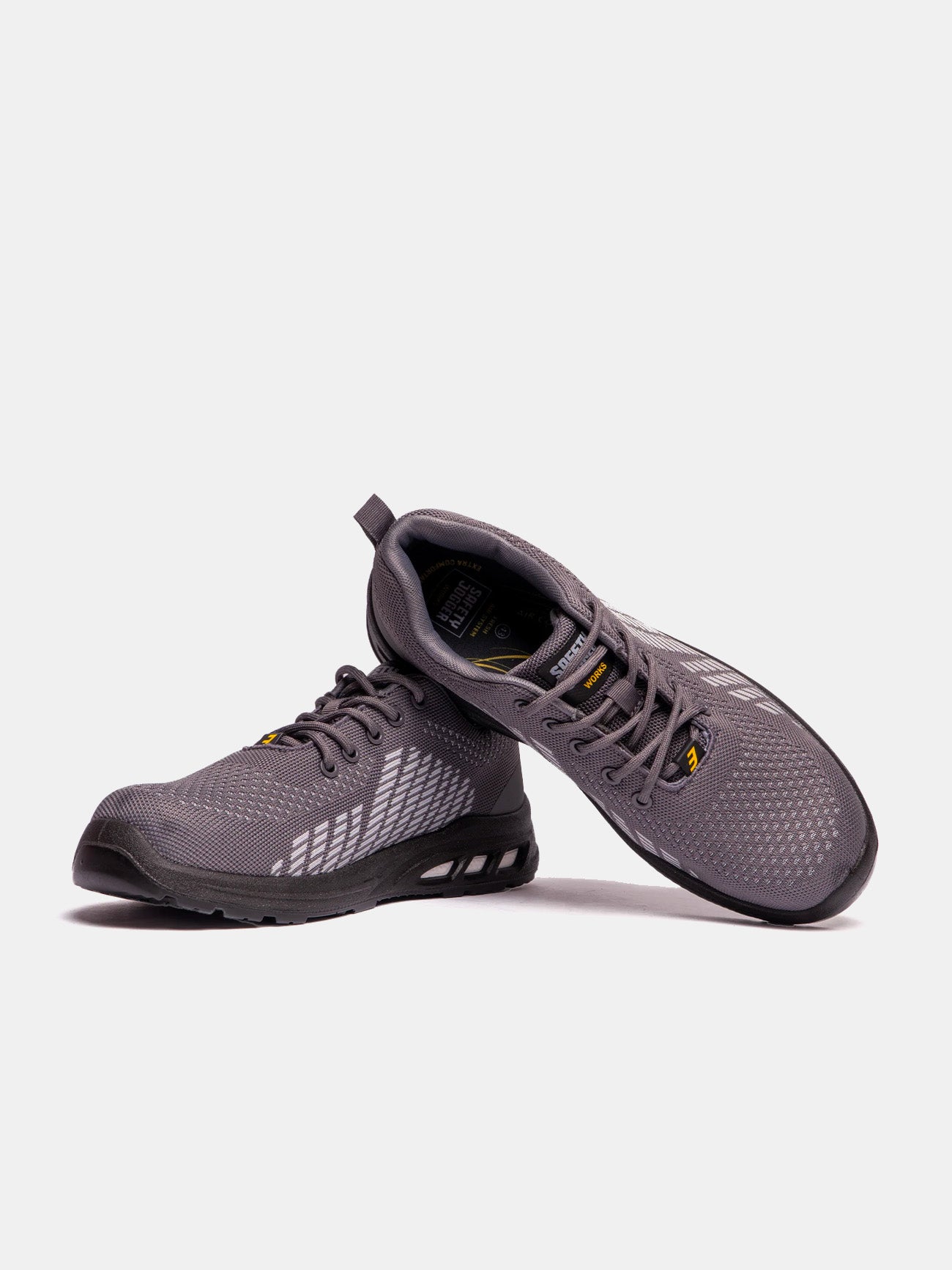 Safety Jogger Men's Fitz S1P ESD SRC Safety Shoes #color_Gray