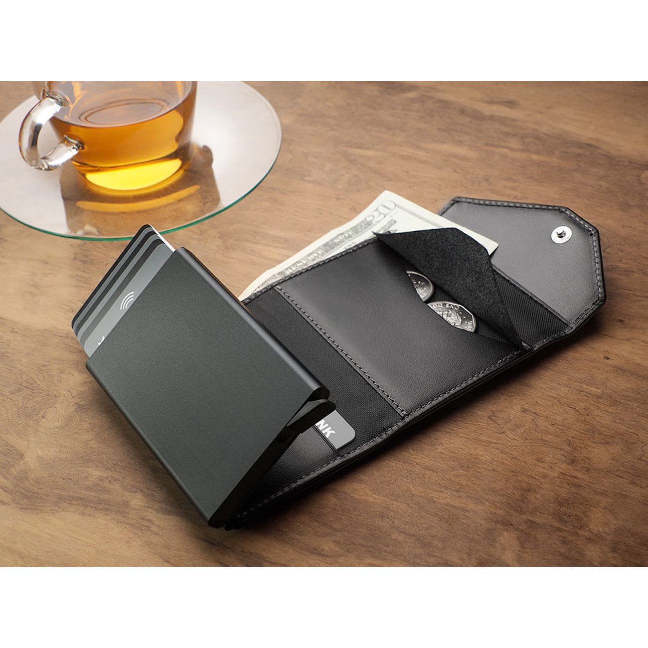 Pularys Porter Go wallet - Italia Leather #color_Black