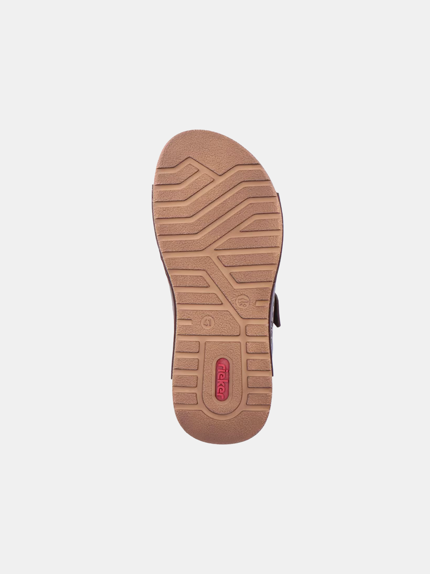 Rieker 21997 Men's Slider Sandals #color_Brown