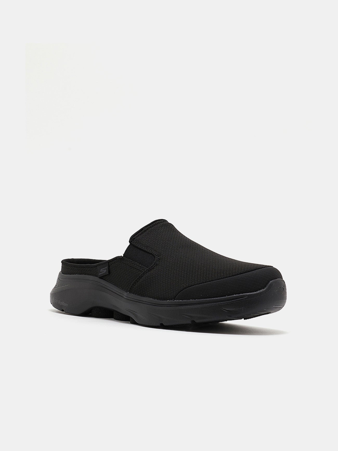 Skechers Men's Go Walk 7 Mules #color_Black