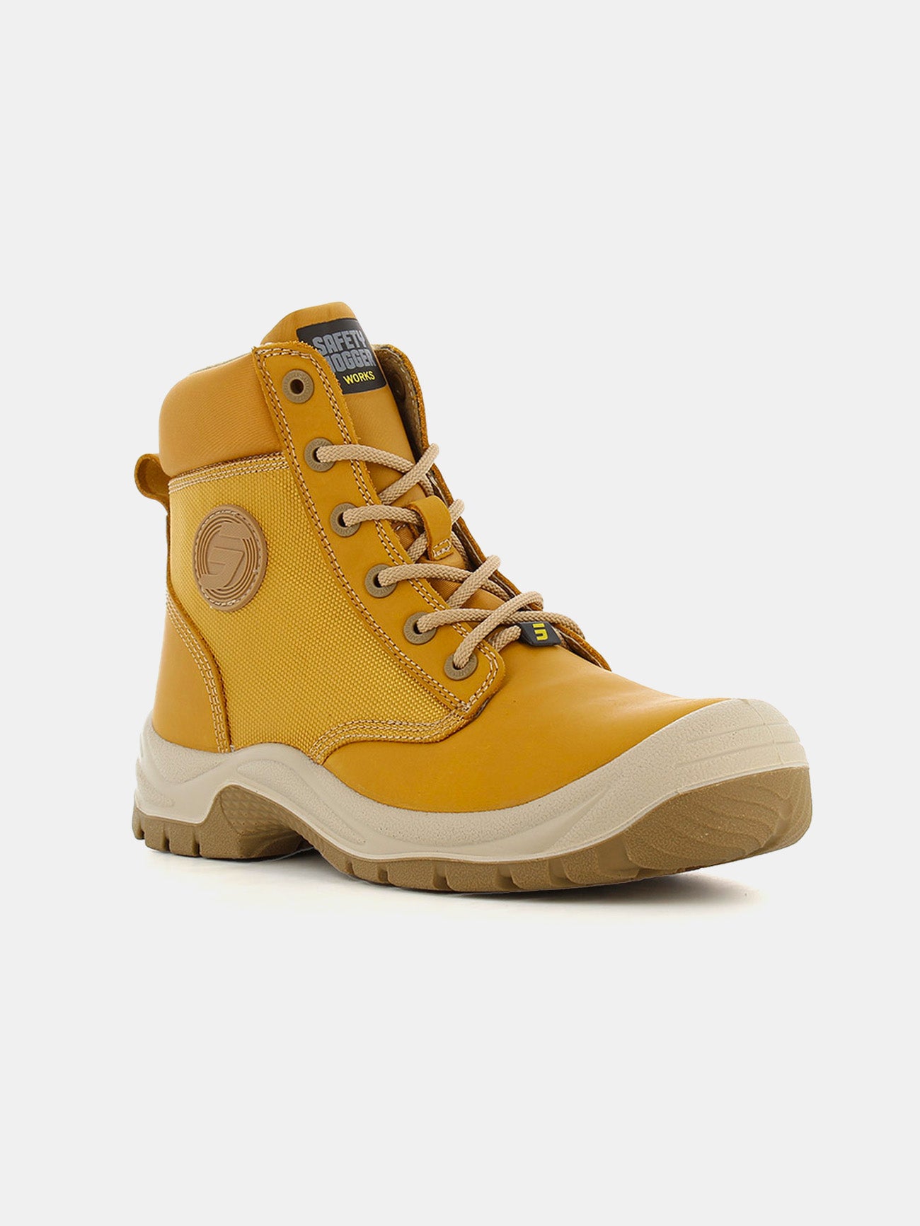Safety Jogger Men's RUSH S3 SRC Boots #color_Yellow