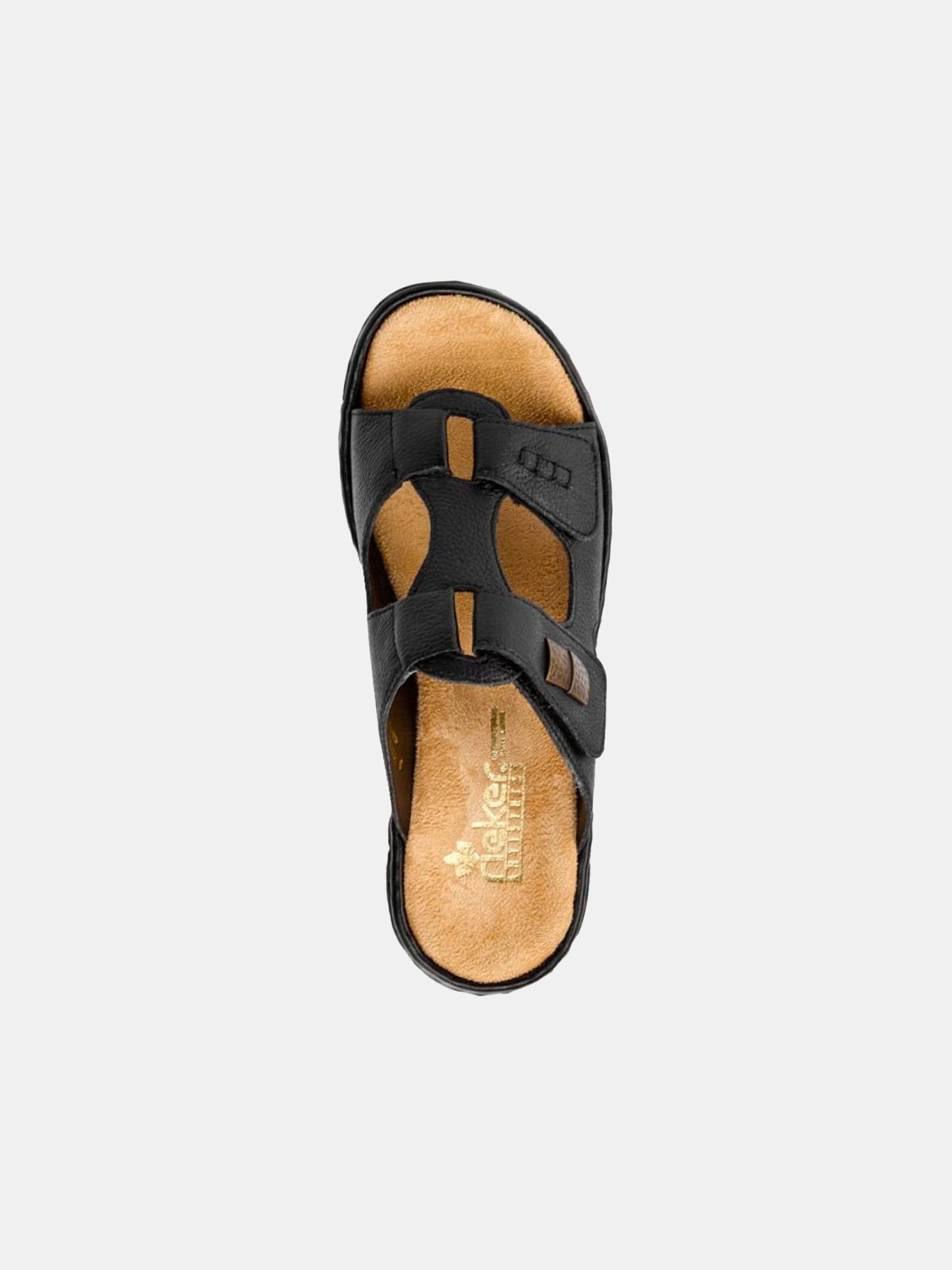 Rieker 65958-00 Women's Slider Sandals #color_black