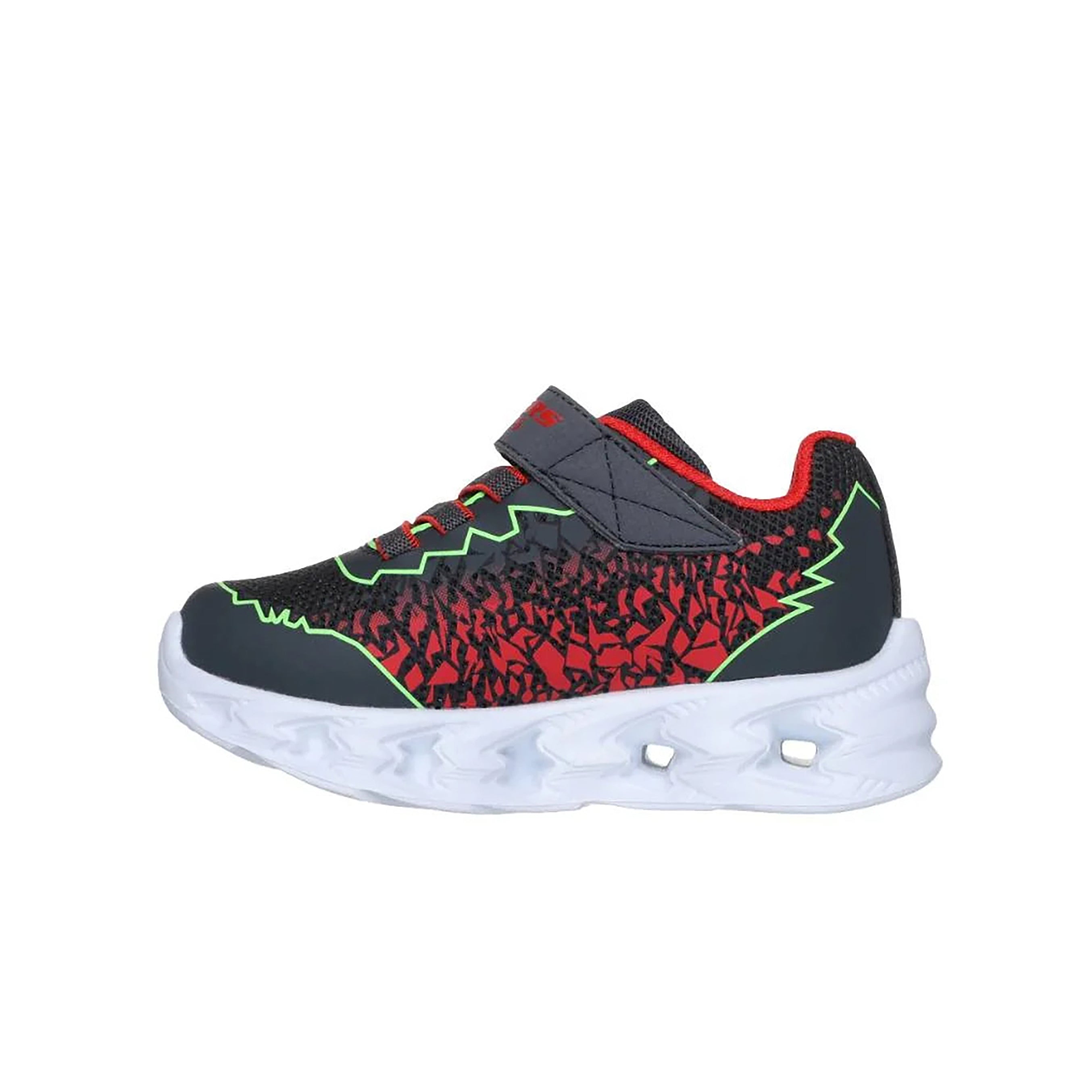 Skechers Boys S-Lights: Vortex 2.0 - Zorento Shoes #color_Gray