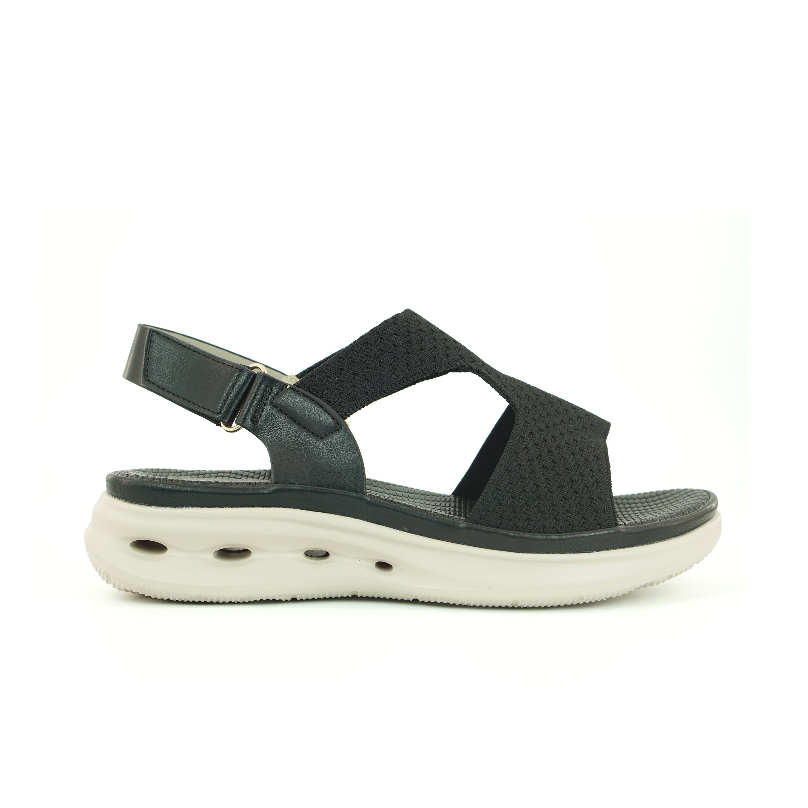 Mynaal 19Z332-1 Women's Sandals #color_Black