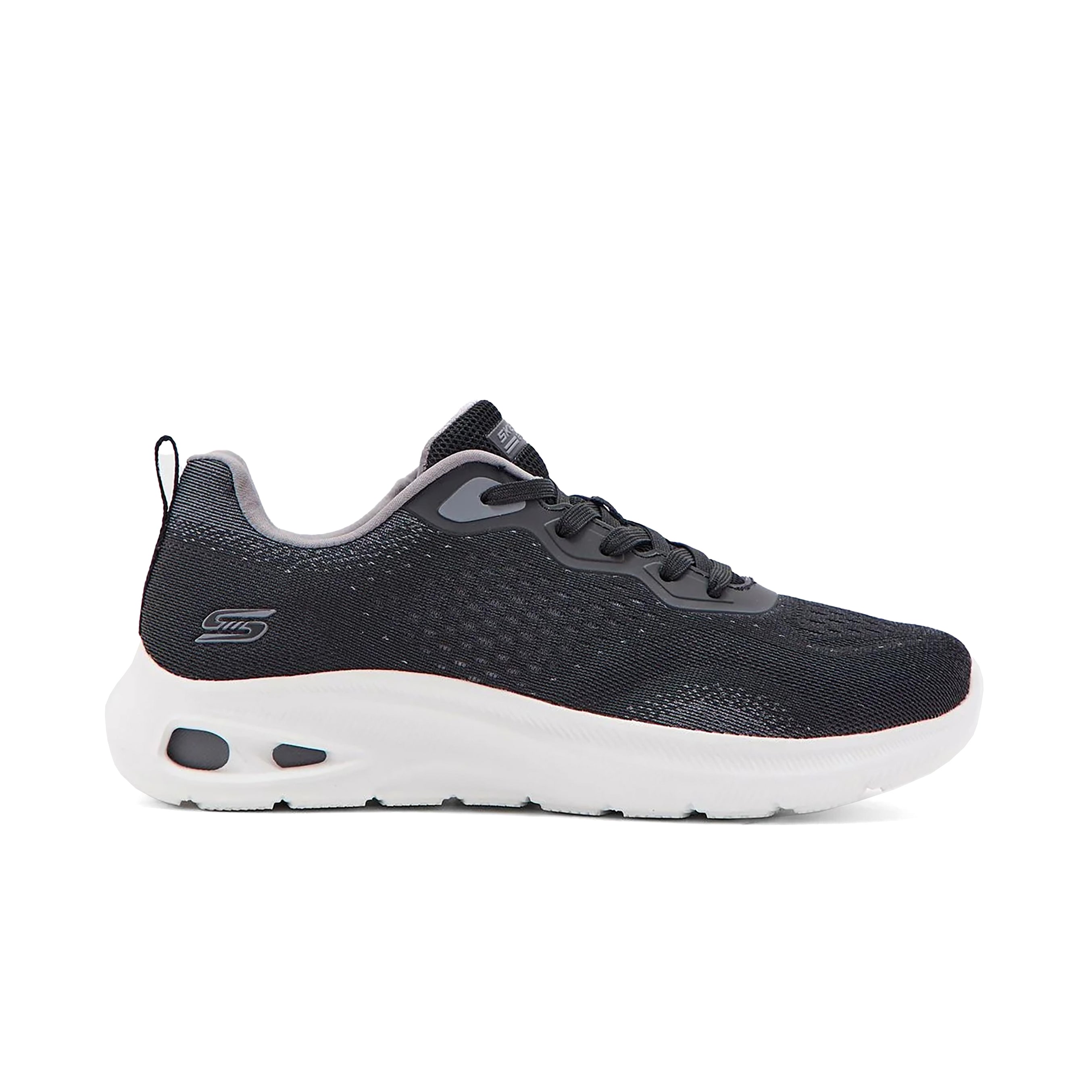Skechers Women BOBS Sport Unity - Sleek Territory Shoes #color_Black