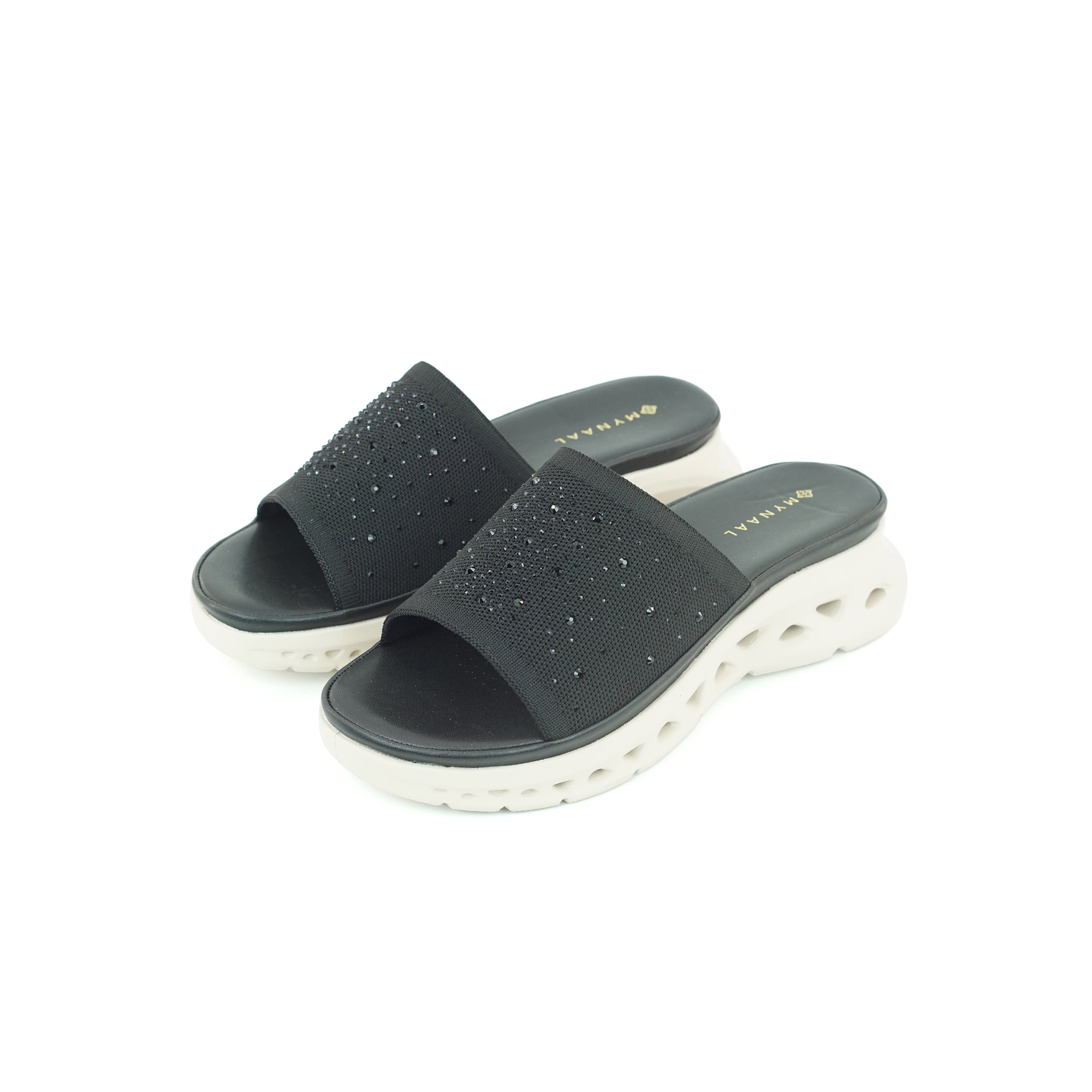 Mynaal 3F2006-911 Women's Sandals #color_Black