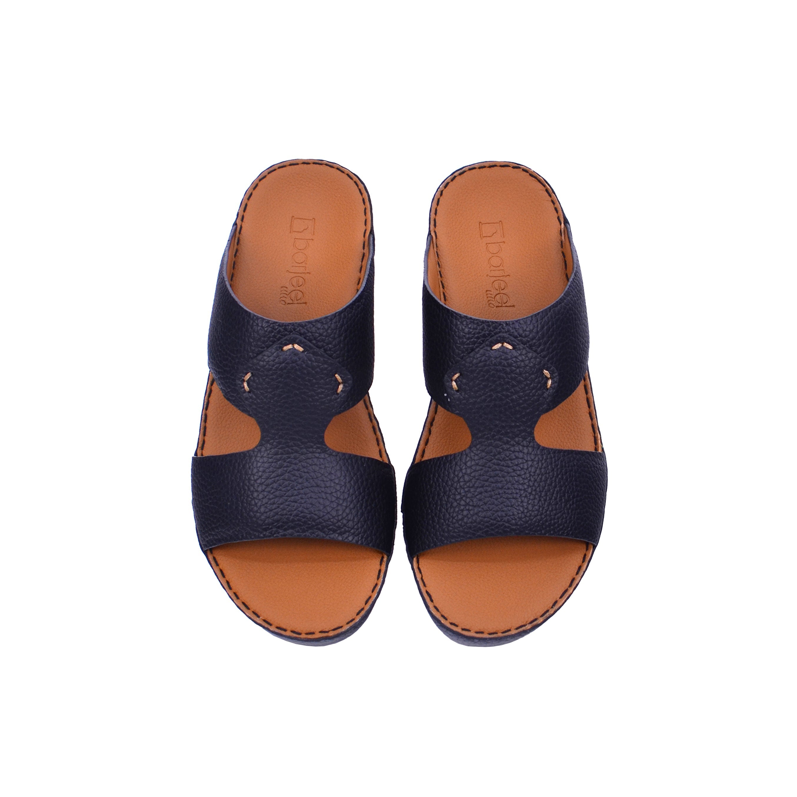 Barjeel Uno BS 41 Men's Sandals #color_Black