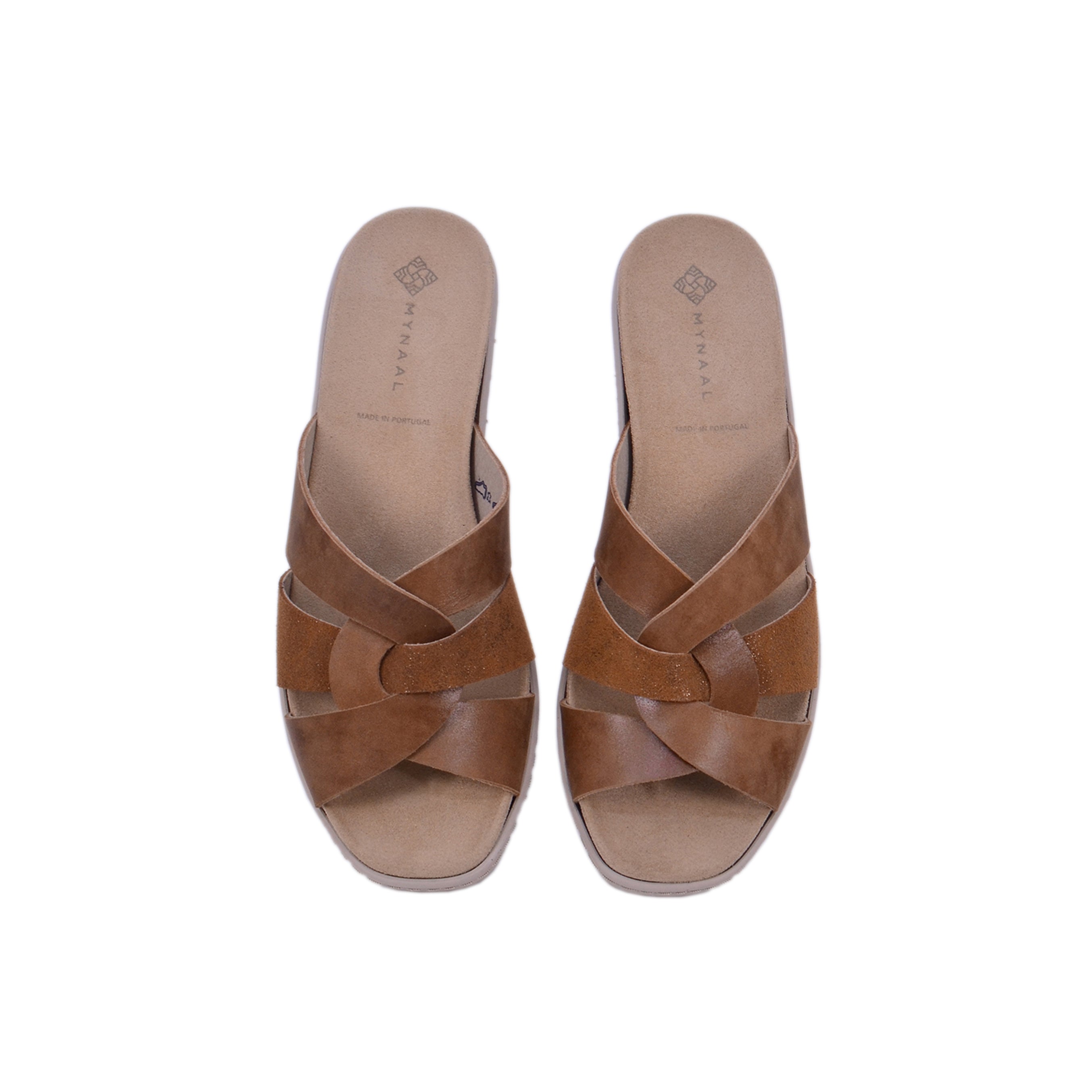 Mynaal Milan 21512T Women's Sandals #color_Brown
