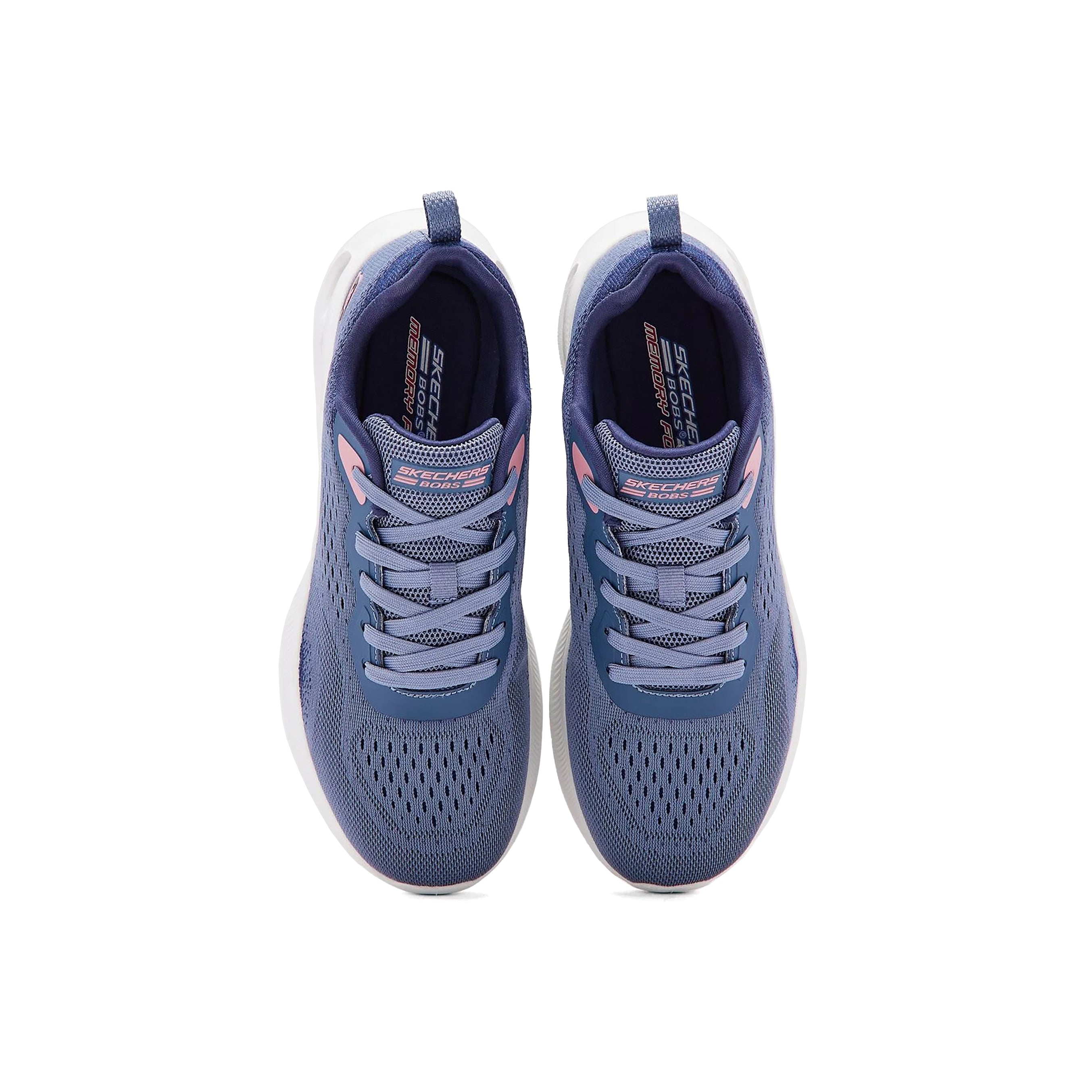 Skechers Women BOBS Sport Unity - Sleek Territory Shoes #color_Blue