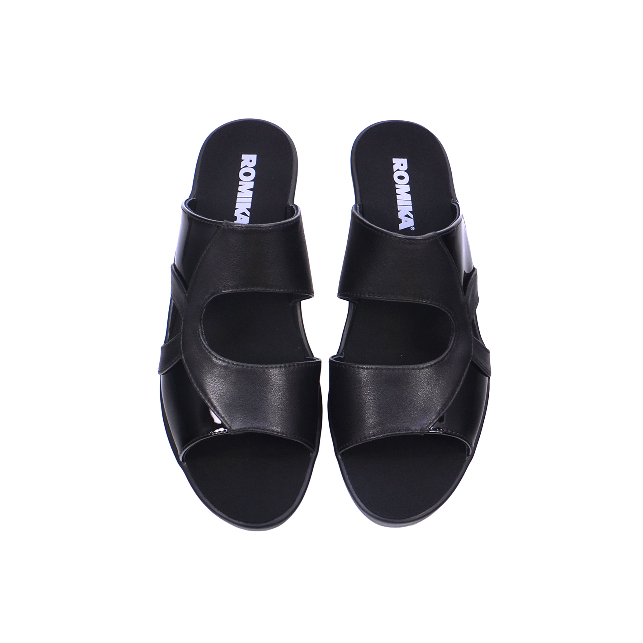 Romika Mokassetta 30506-AR930101 Women's Sandals #color_Black