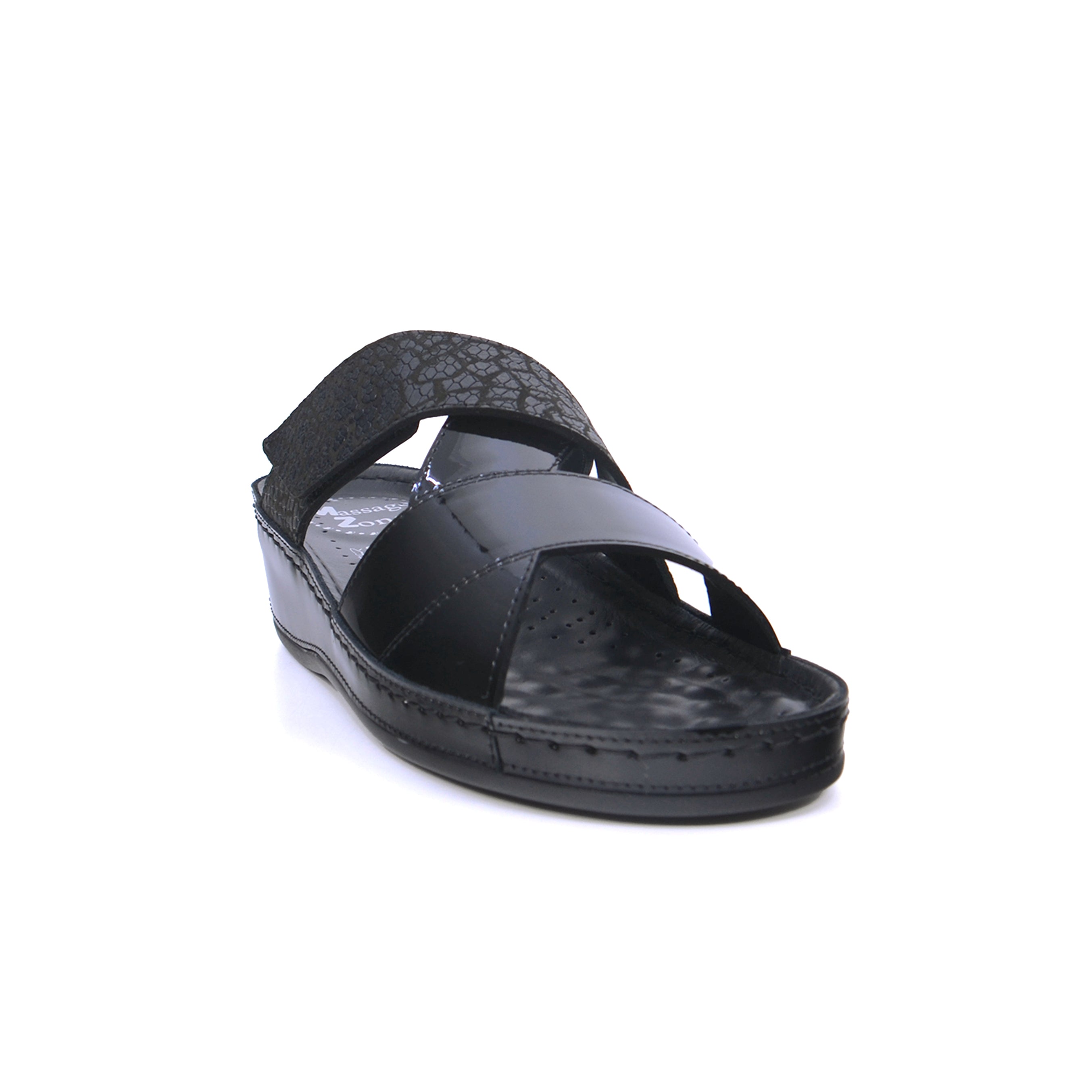 Think TL-24 Women's Sandals #color_Black