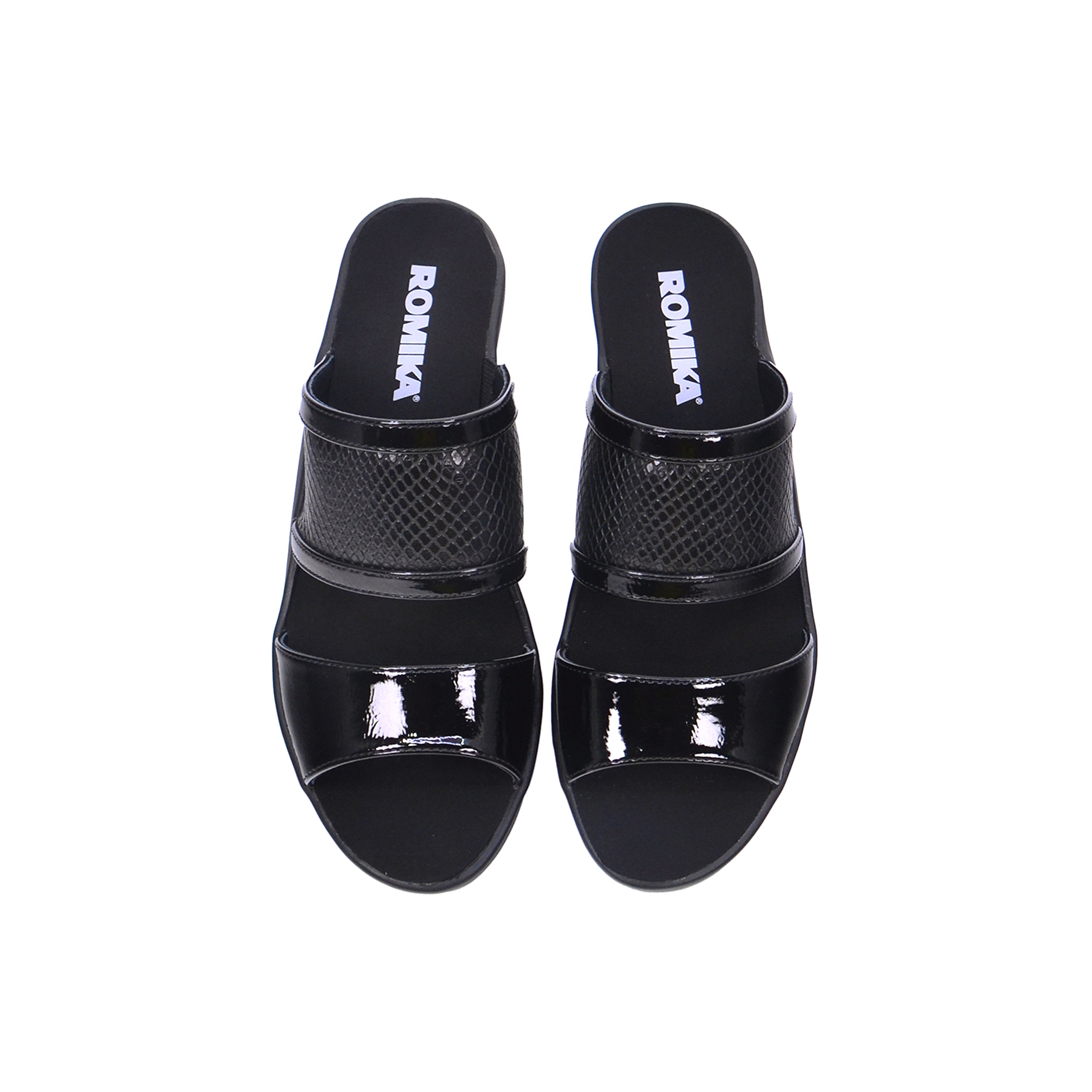 Romika Mokassetta 30503-AR788100 Women's Sandals #color_Black