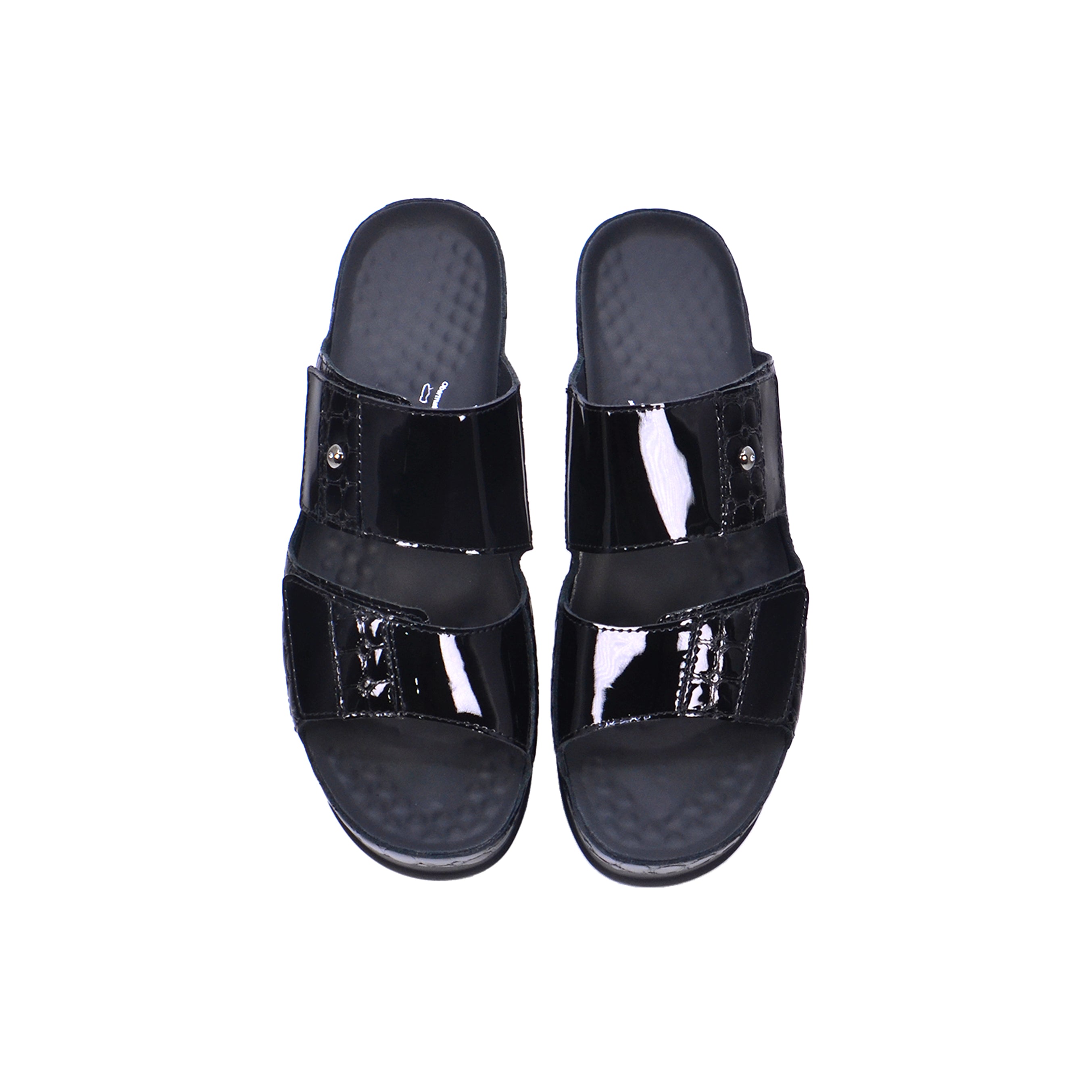 Vital Lara - Capitone/Lack 16003S-50823-99 Women's Sandals #color_Black