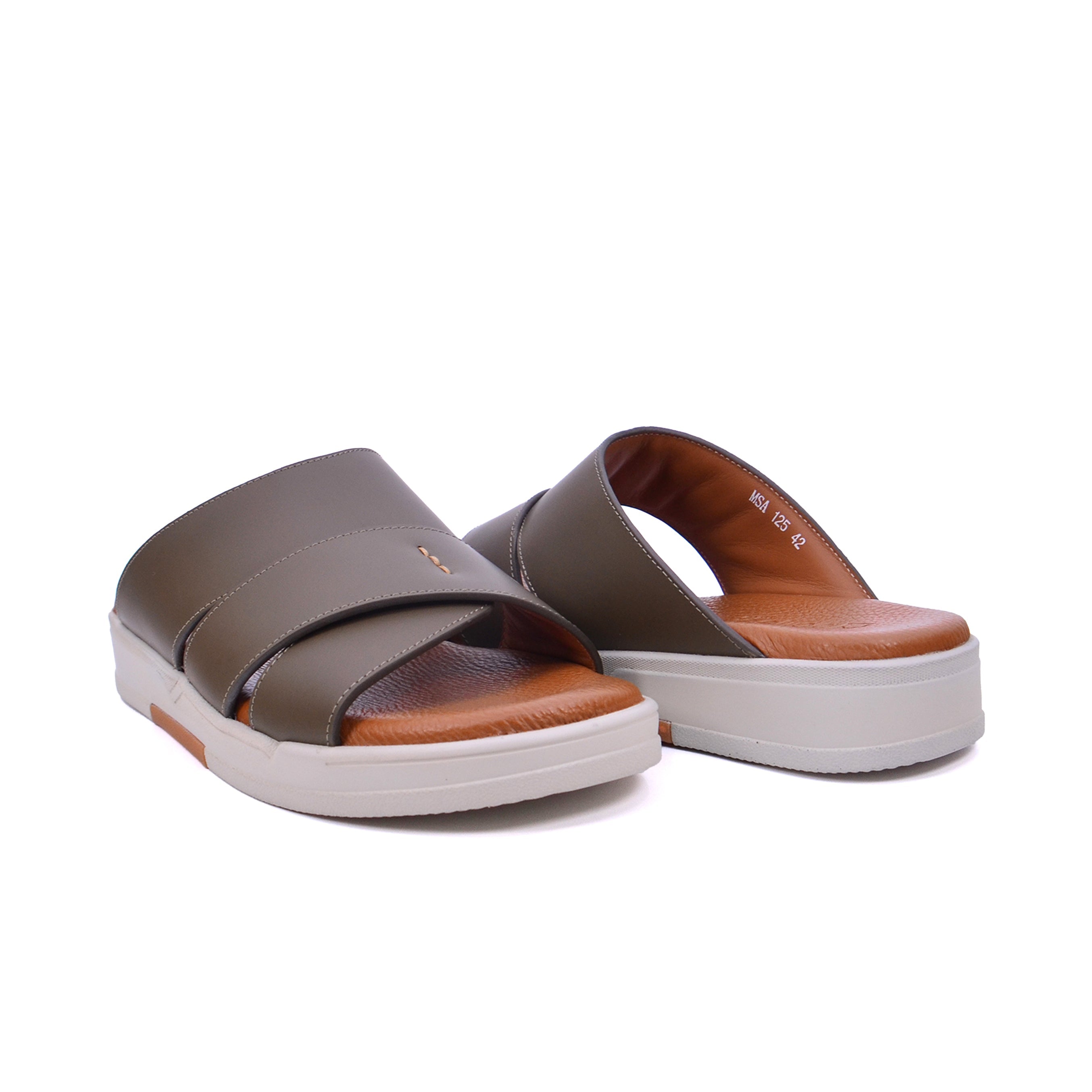 Barjeel Uno MSA 125 Men's Sandals #color_Green