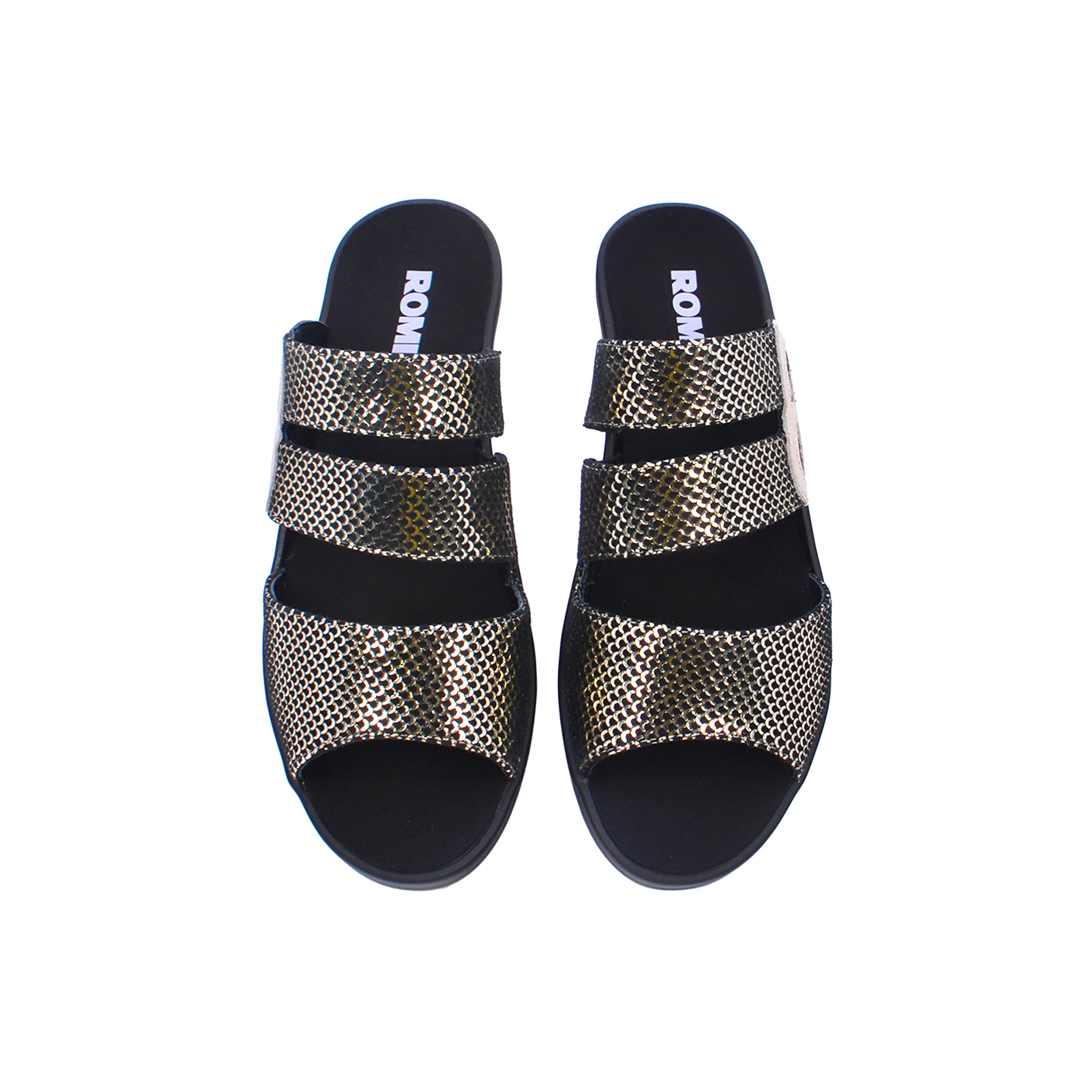 Romika Mokassetta 30502-AR992810 Women's Sandals #color_Gold