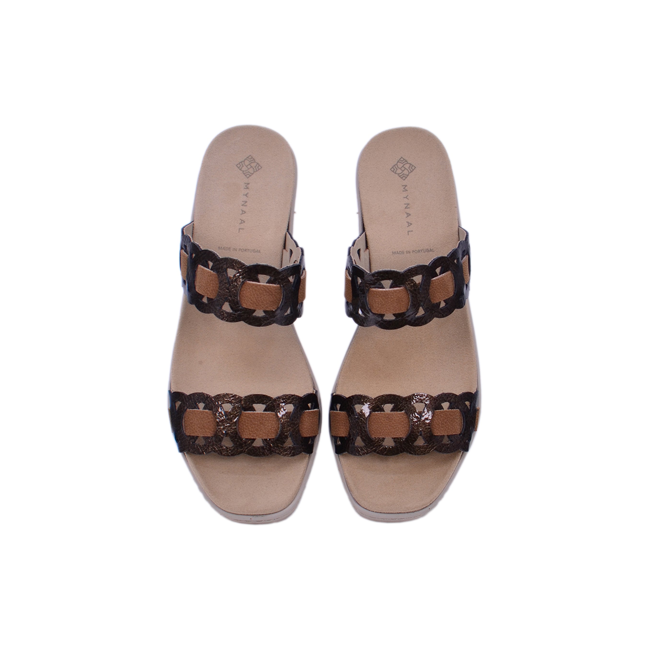 Mynaal Milan 21510T Women's Sandals #color_Brown